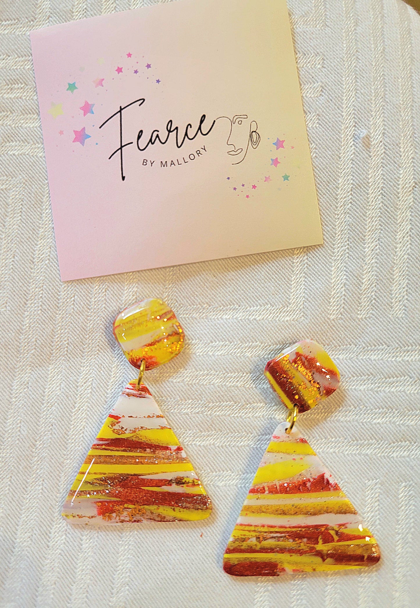Candy Corn Triangles