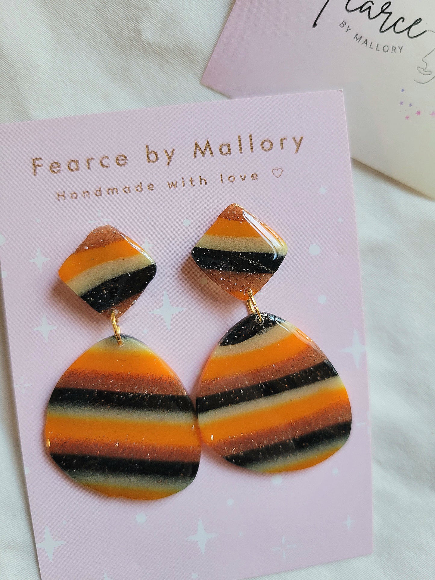 Glow-in-the-dark Haunted Earrings