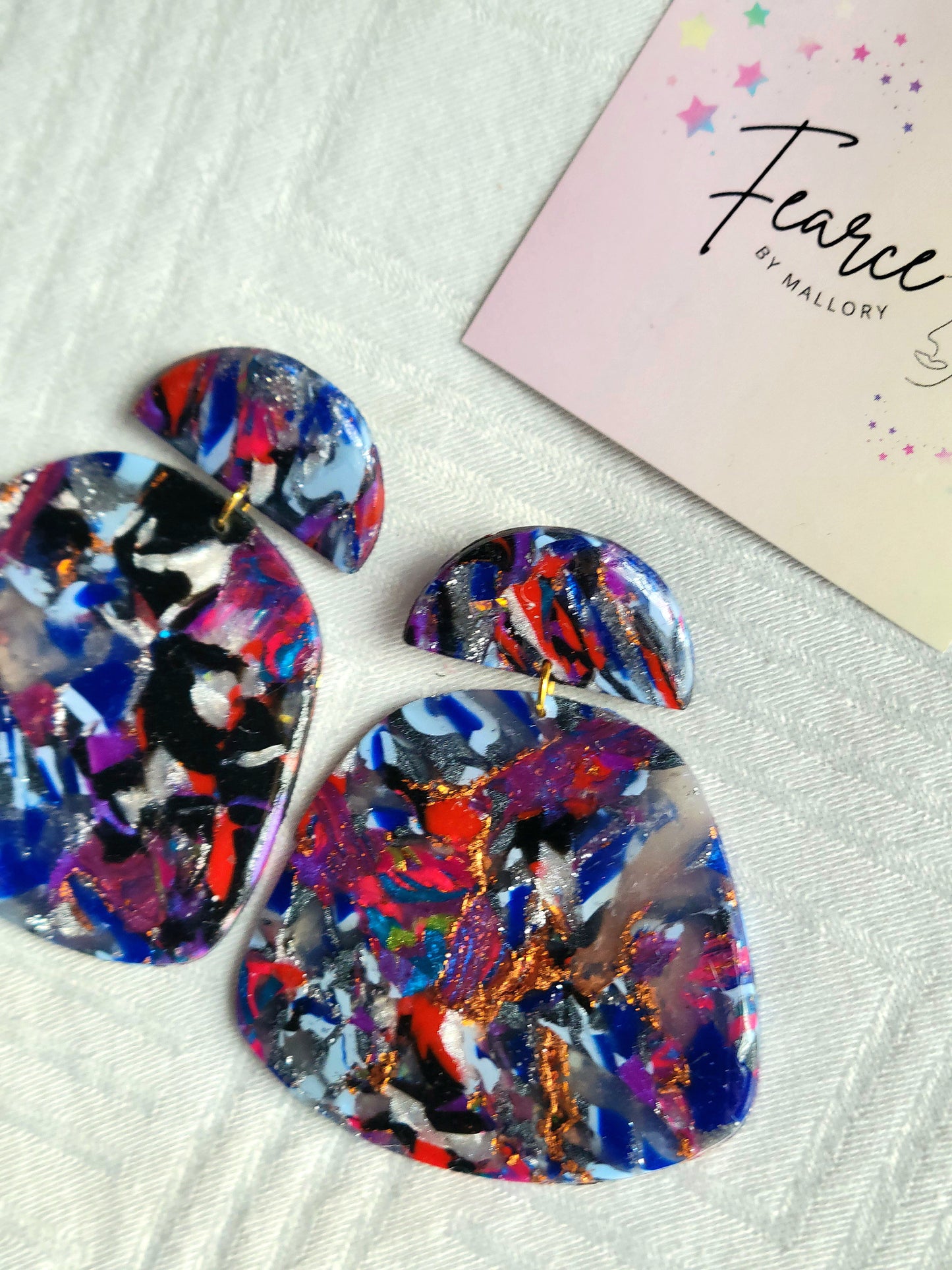 Bold Multicolor Earrings
