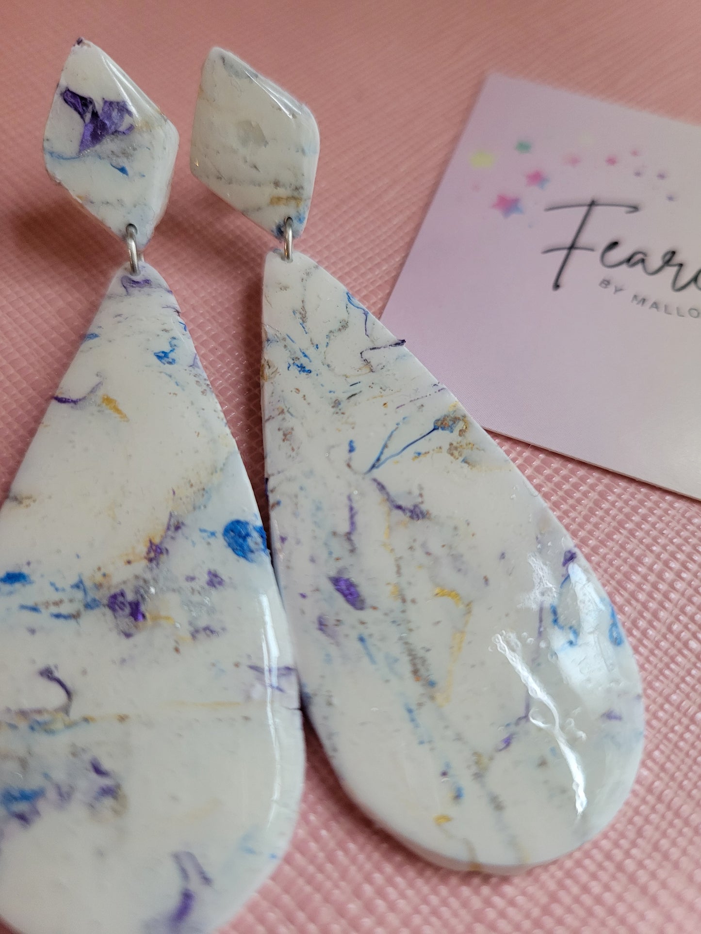 Pop of Blue Earrings