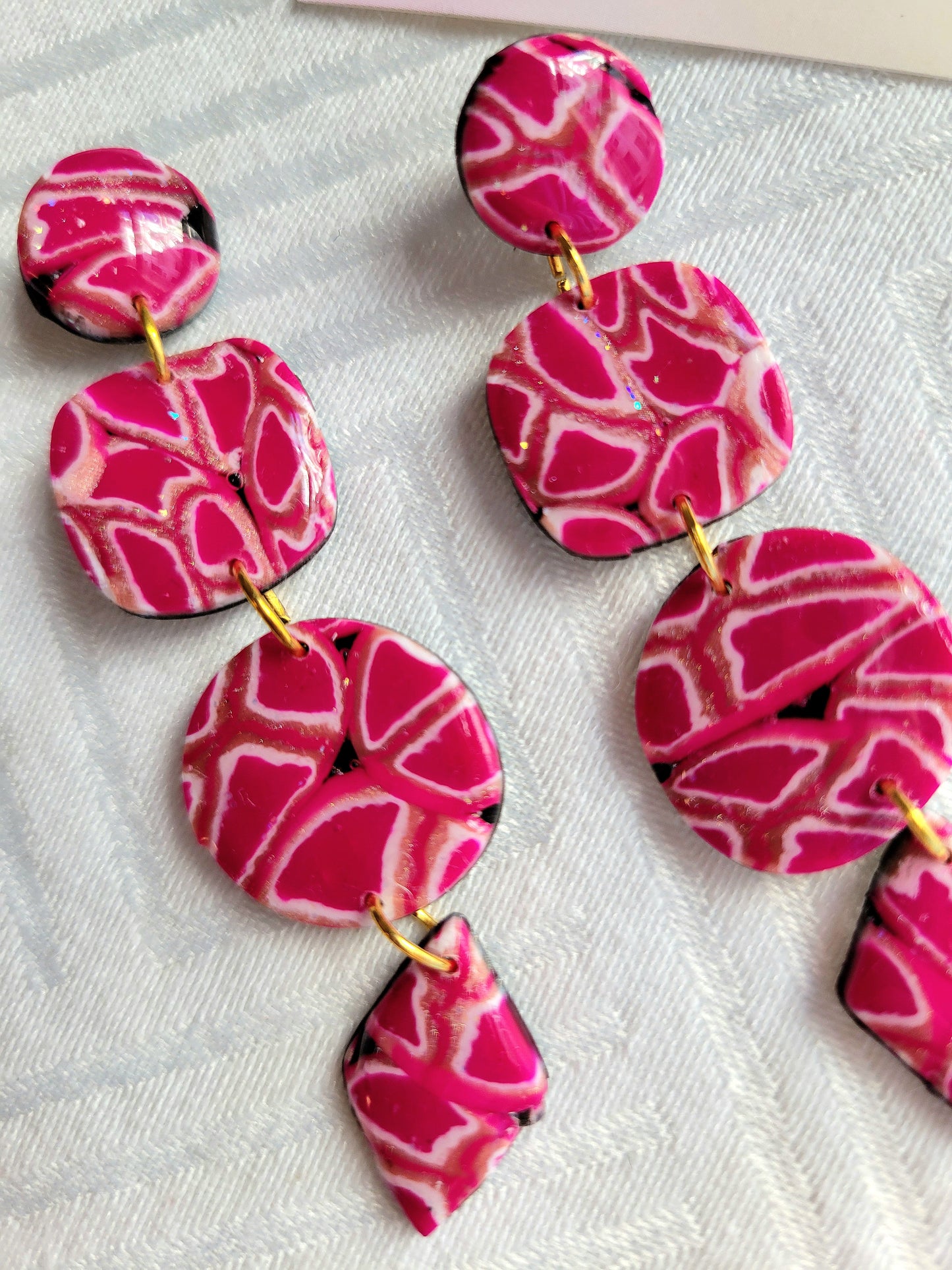 Pink Dangles