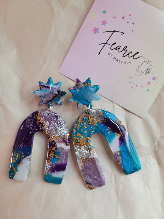 Blue Majesty Earrings