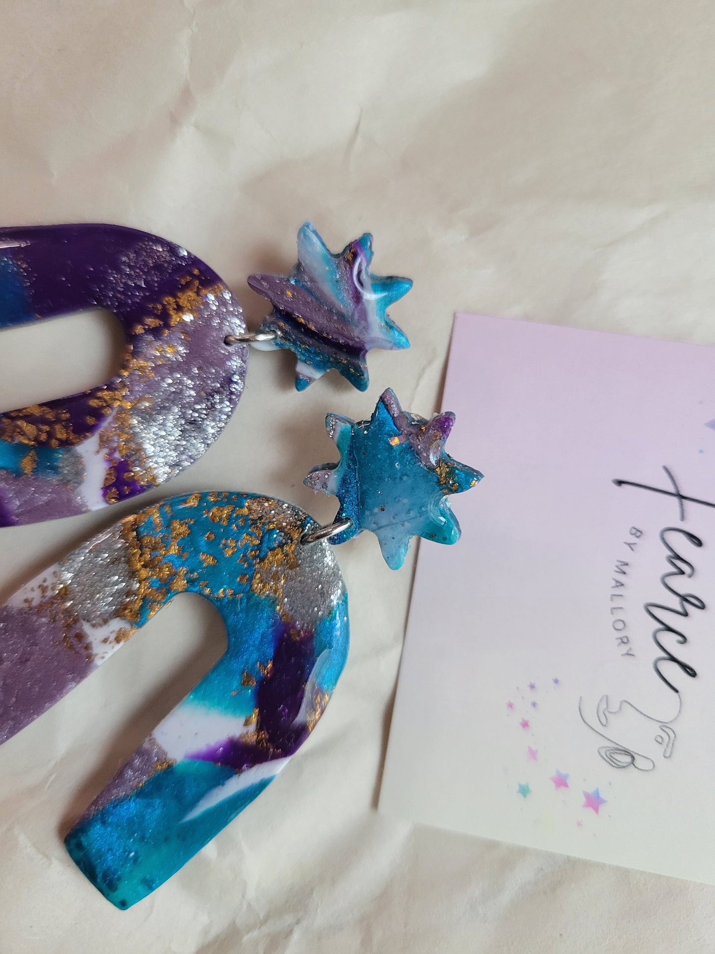Blue Majesty Earrings