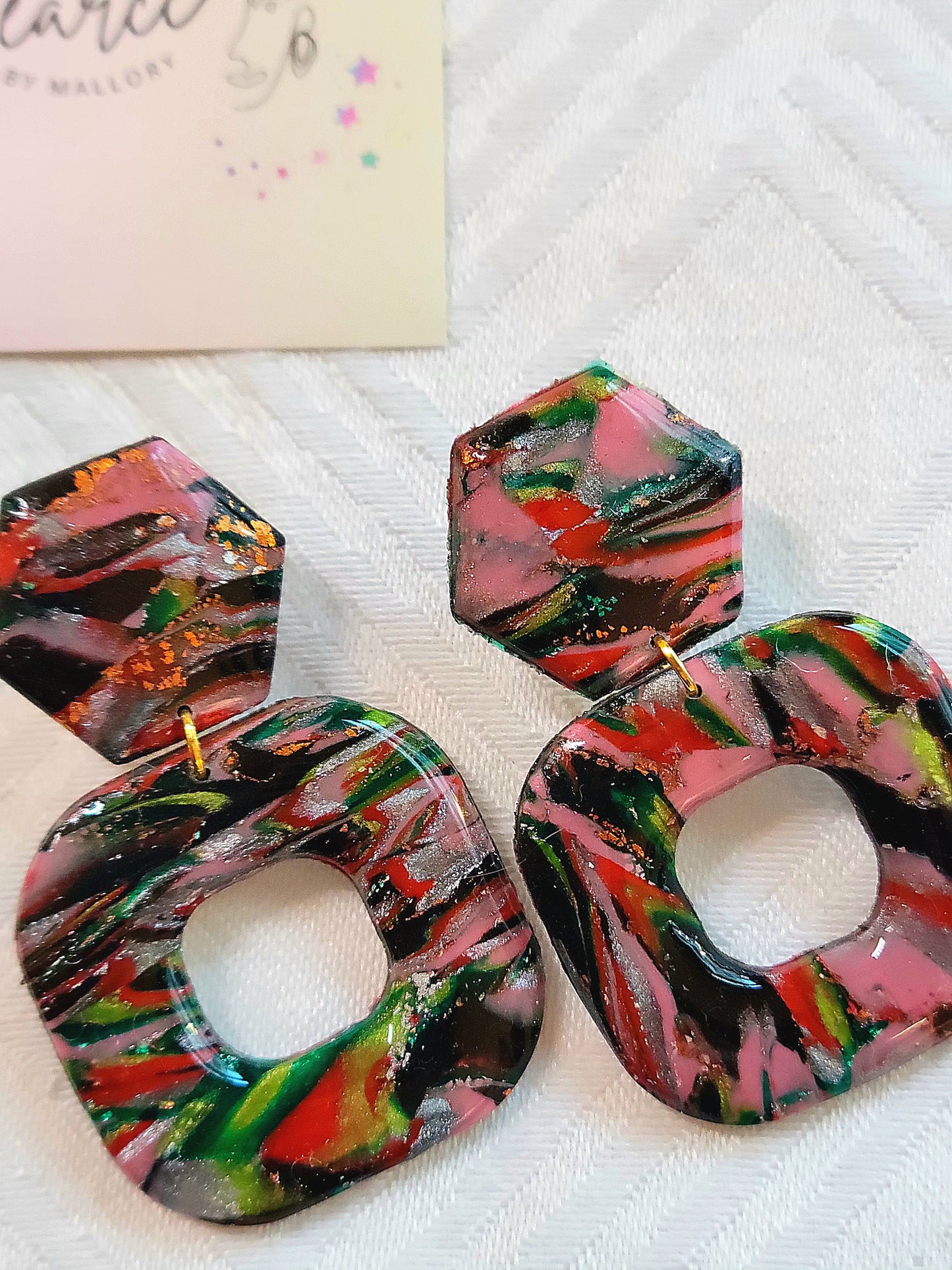 Multicolor Glam Squares