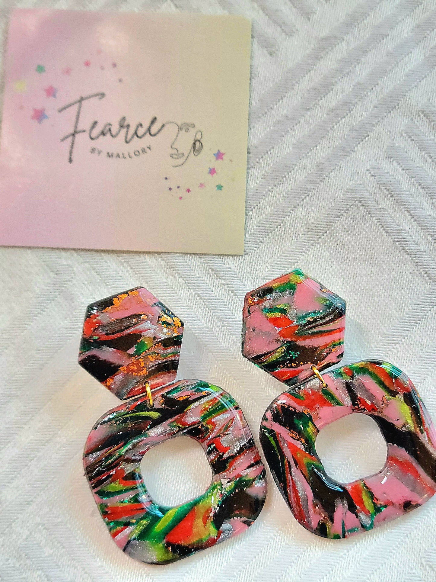 Multicolor Glam Squares