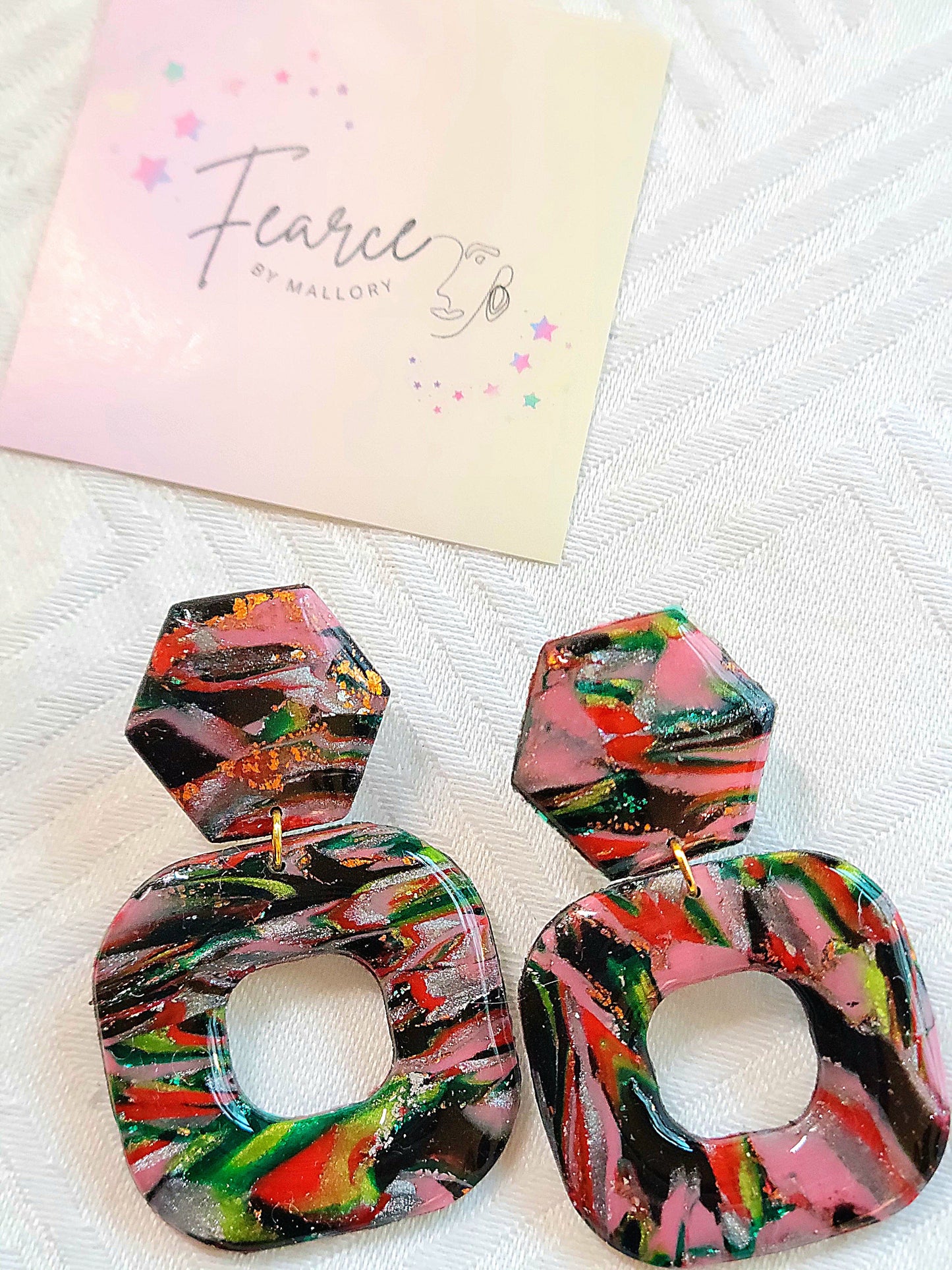 Multicolor Glam Squares