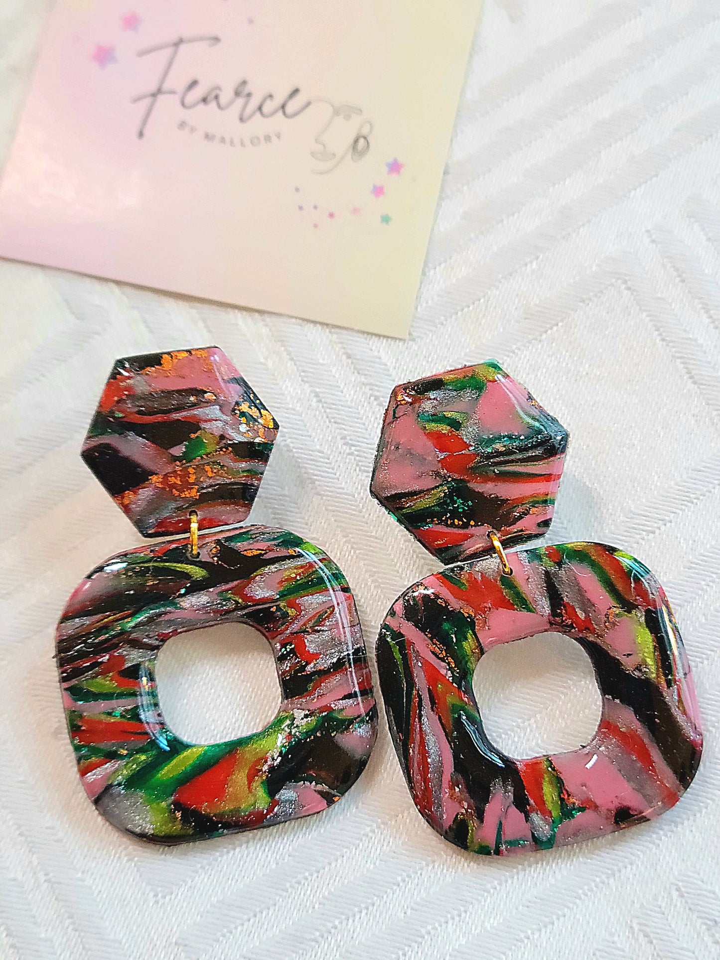 Multicolor Glam Squares