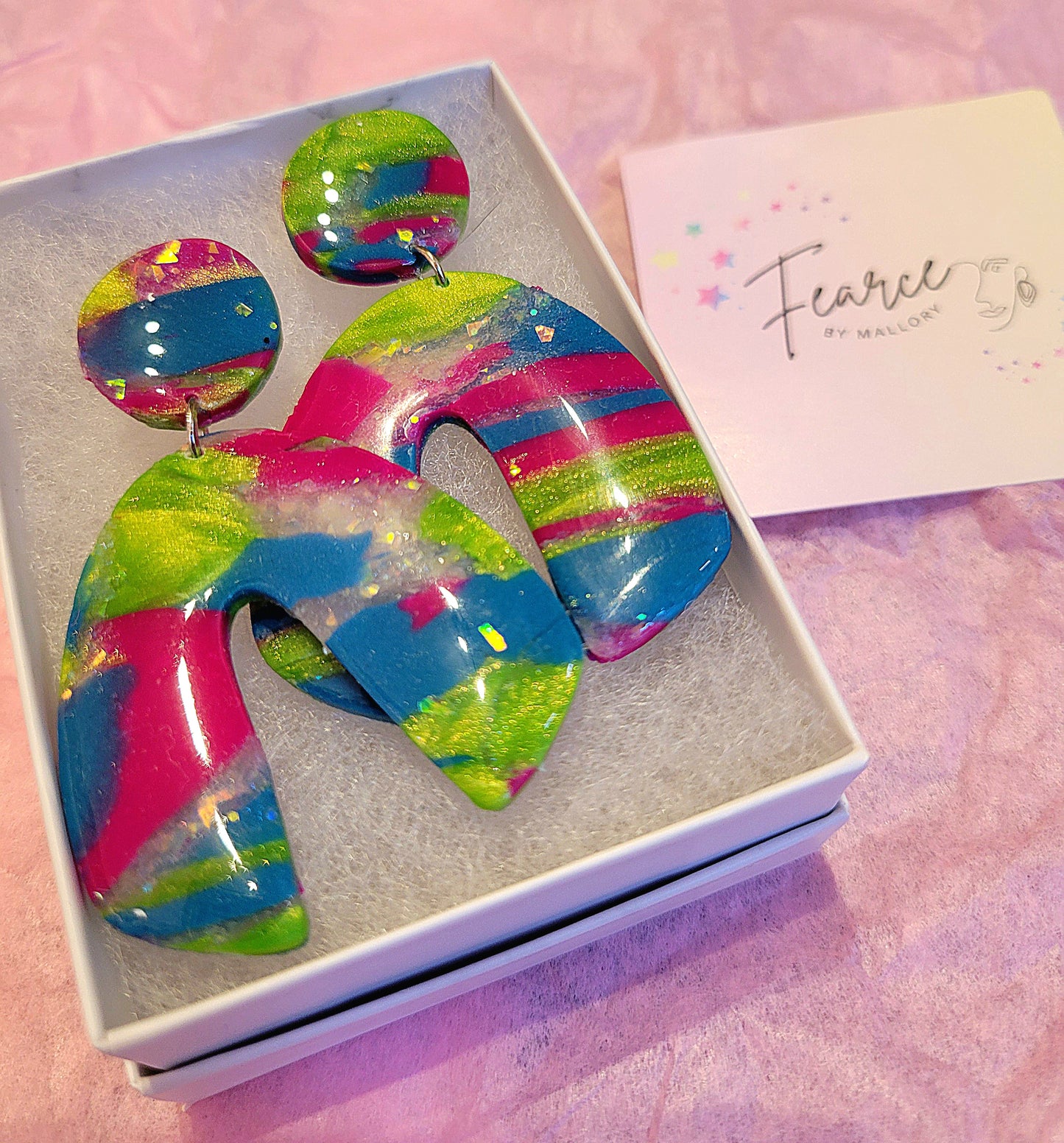 Pop of Color Earrings