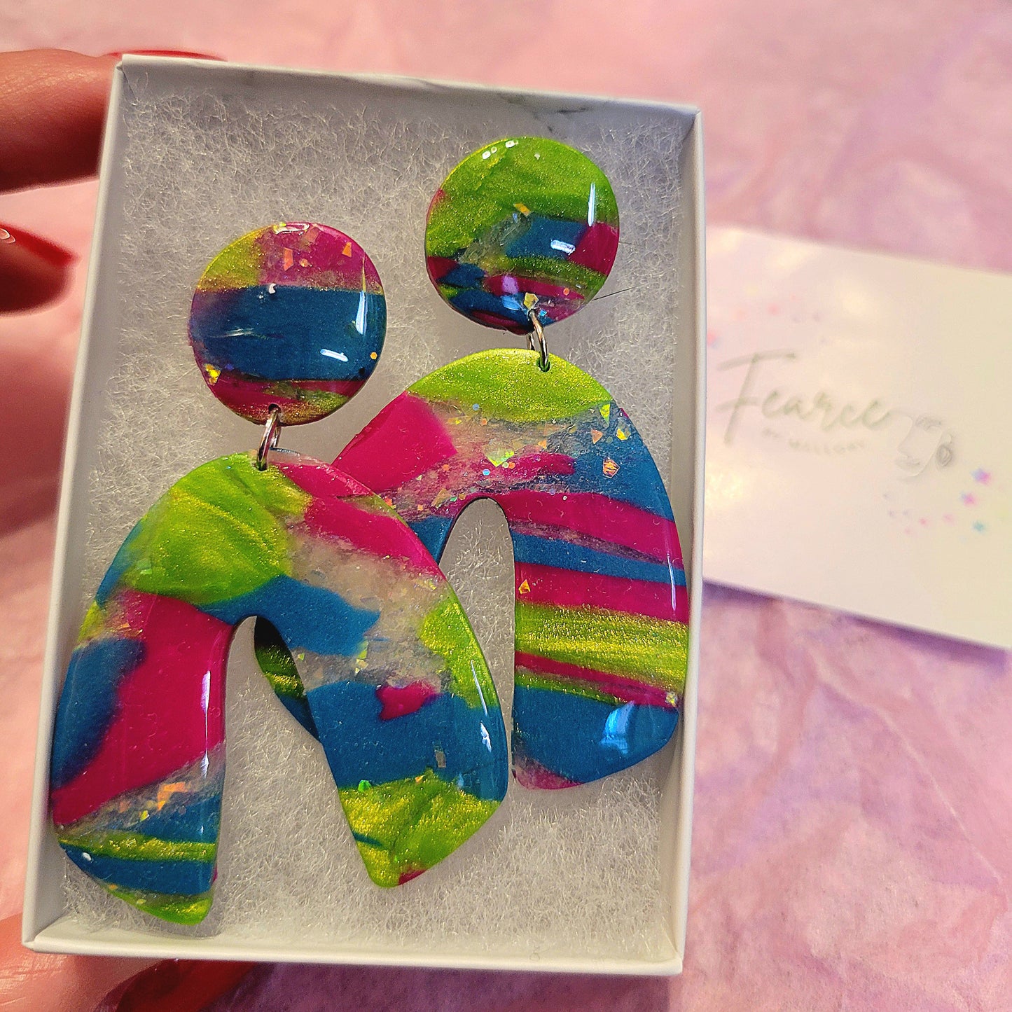Pop of Color Earrings