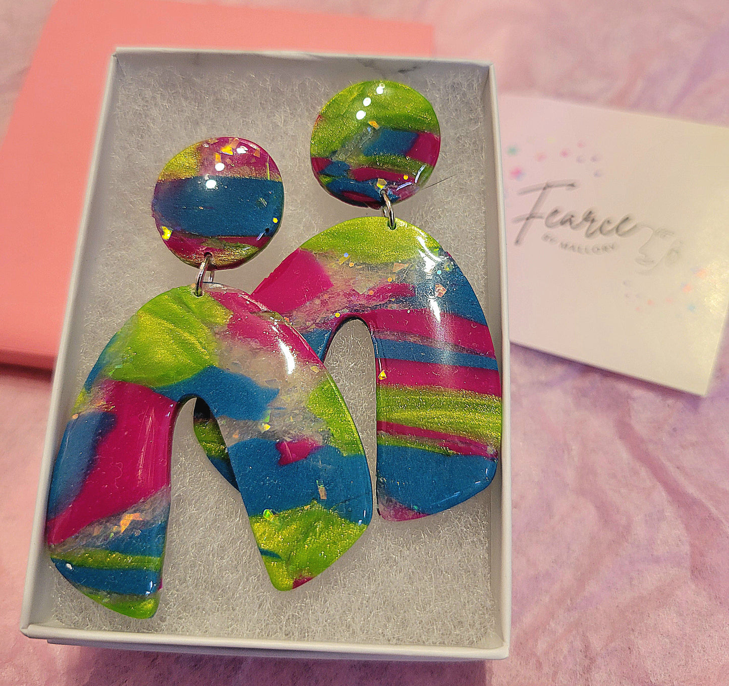 Pop of Color Earrings