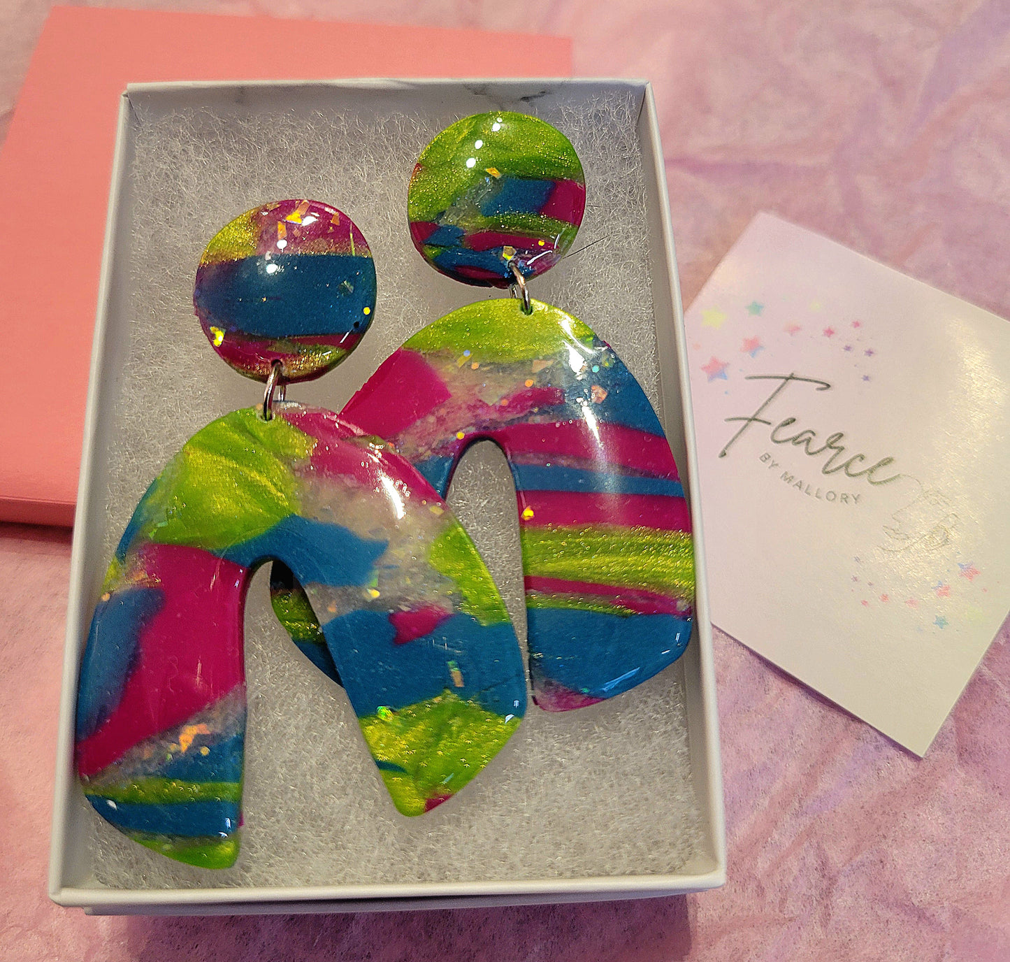 Pop of Color Earrings
