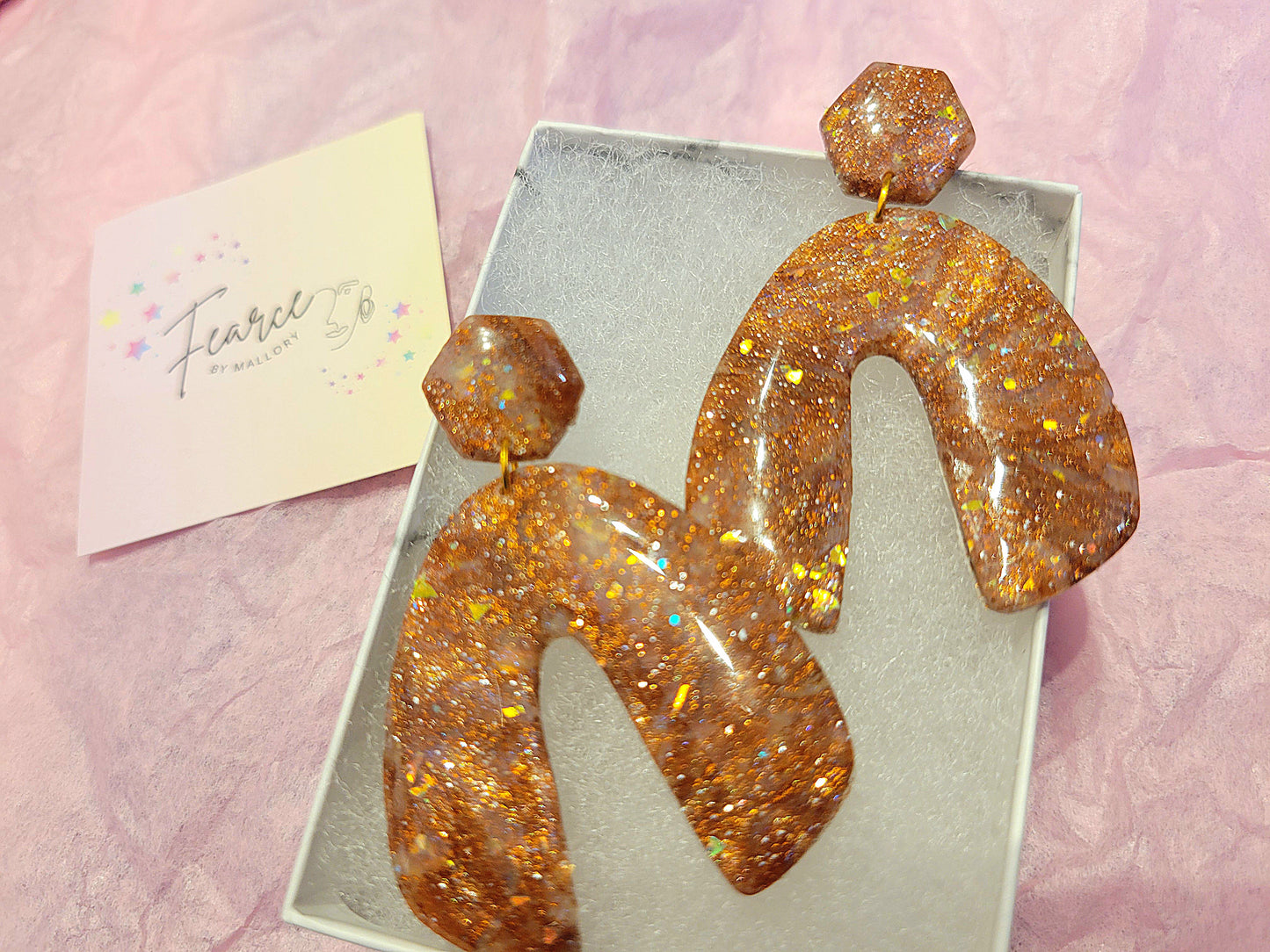 Sparkle Sand Earrings