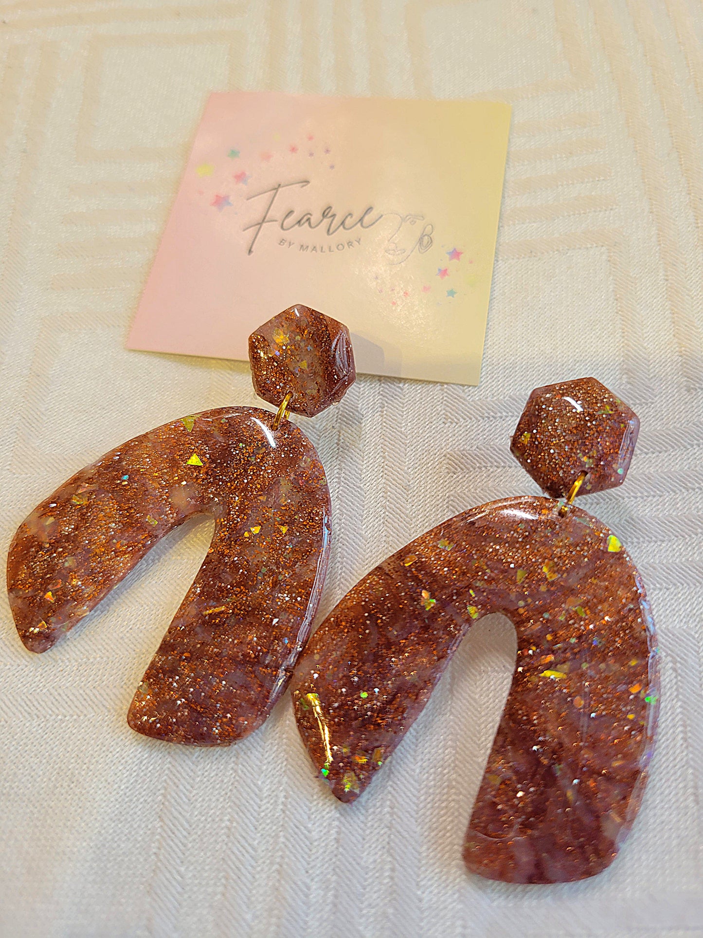 Sparkle Sand Earrings