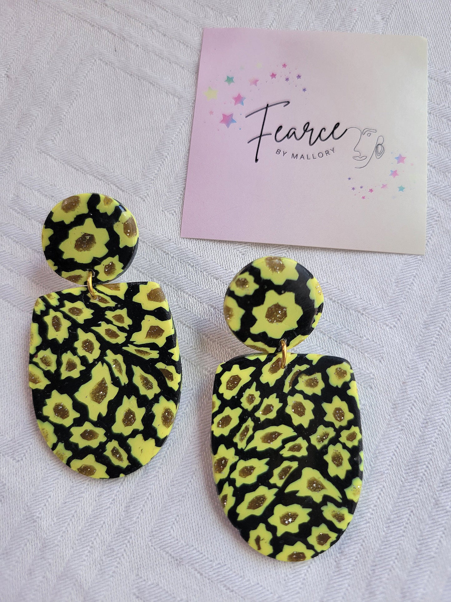 Dizzy Sunflower Earrings