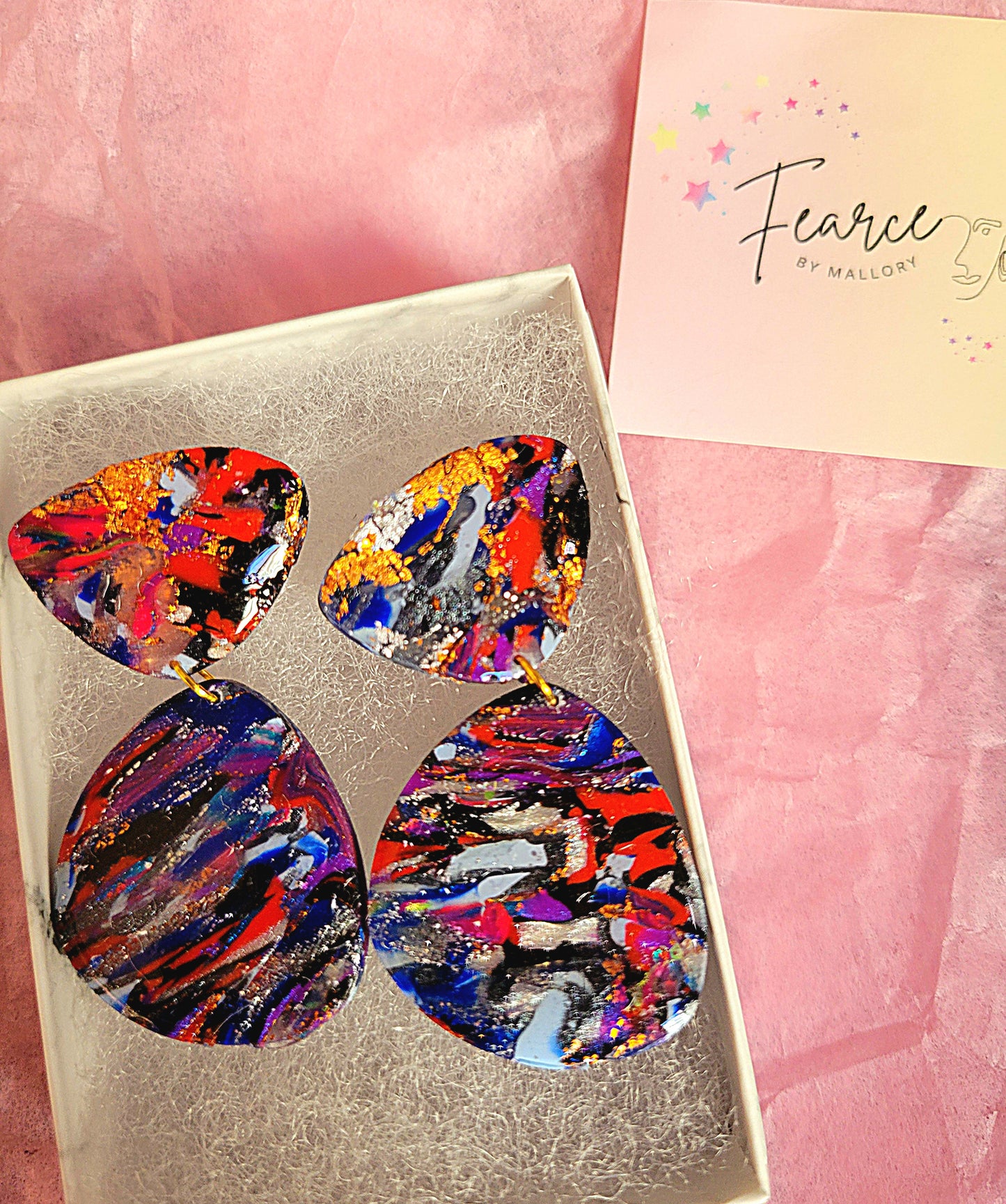 Multicolor Fancy Earrings