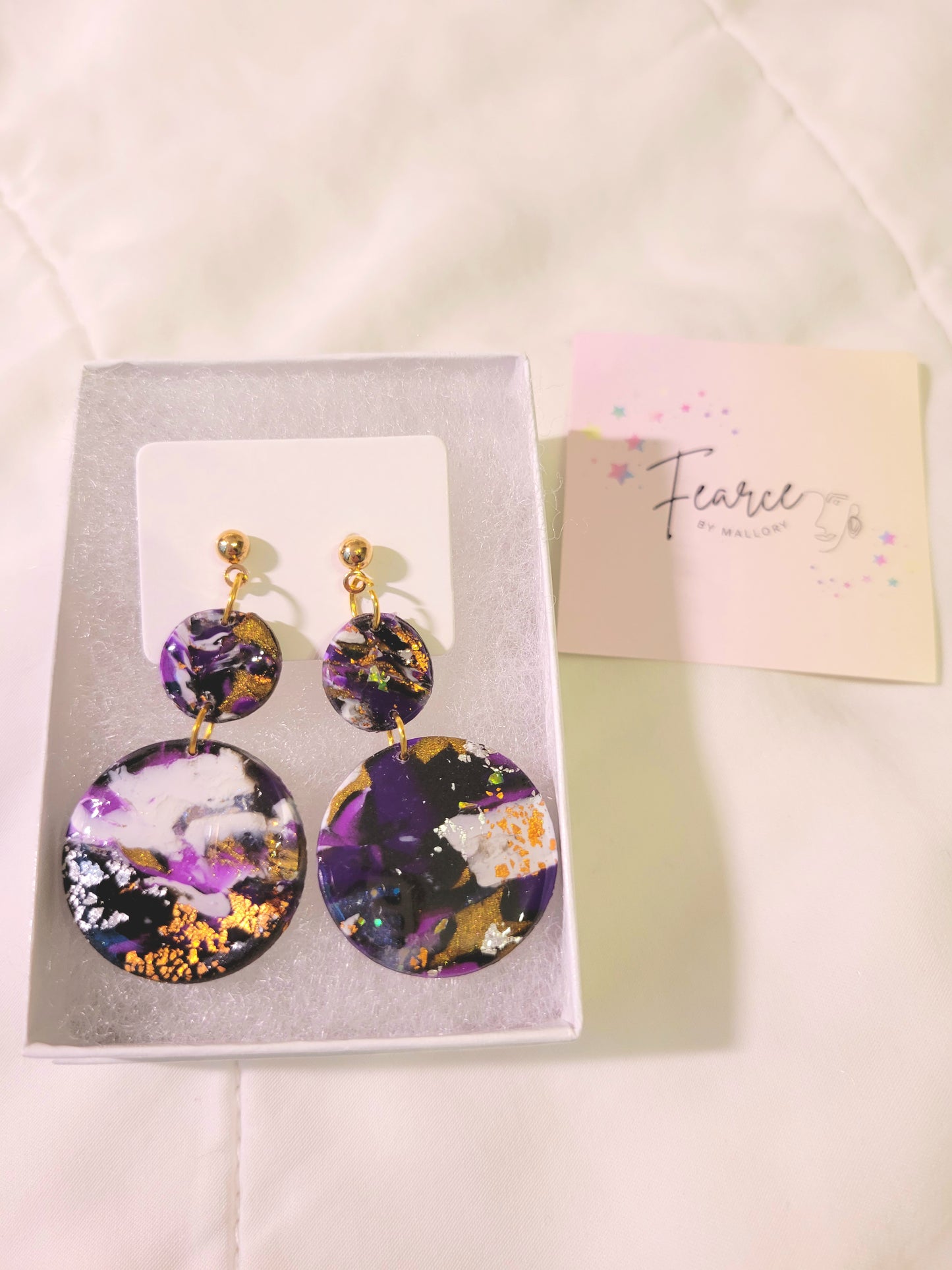 Royal Purple Circles