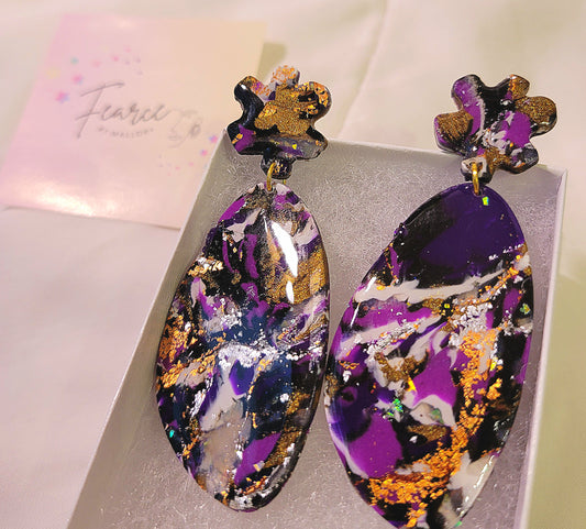 Royal Purple Dangles