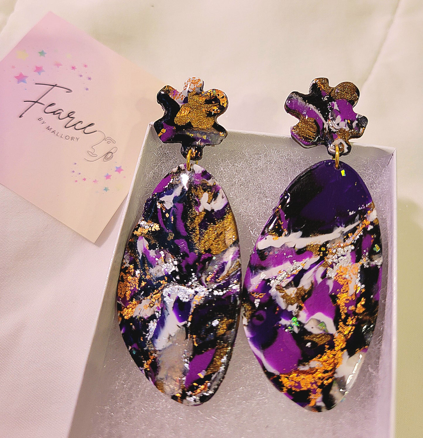 Royal Purple Dangles