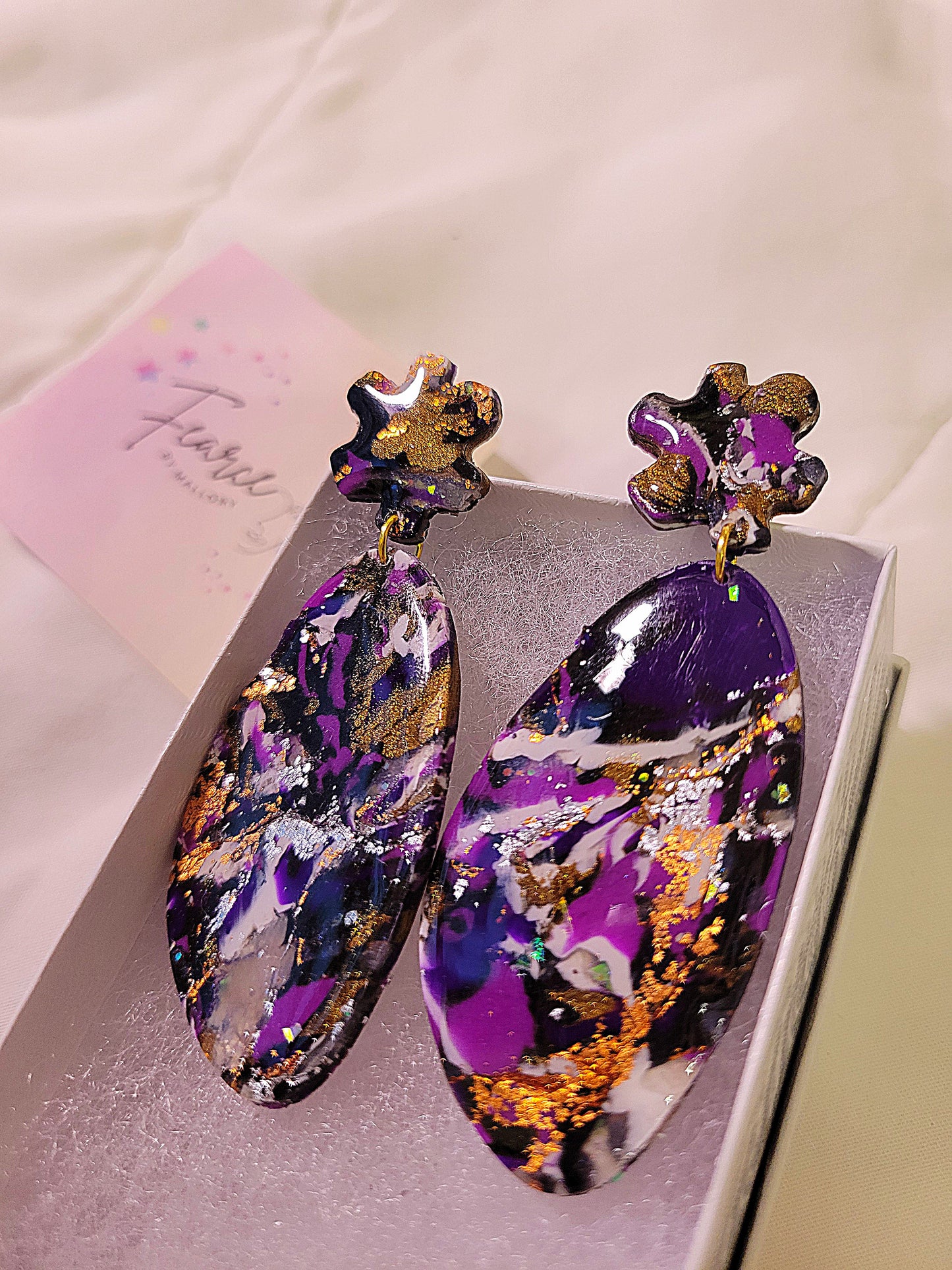 Royal Purple Dangles