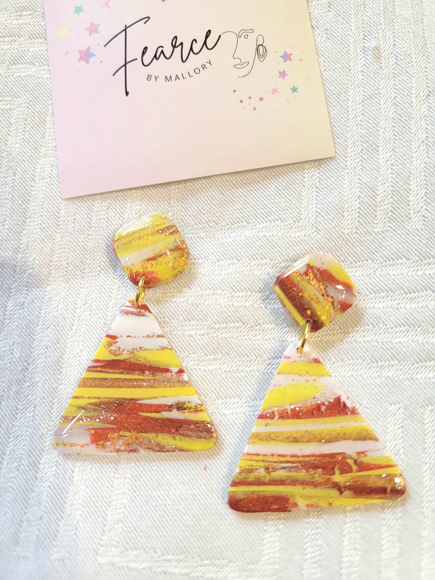 Candy Corn Triangles