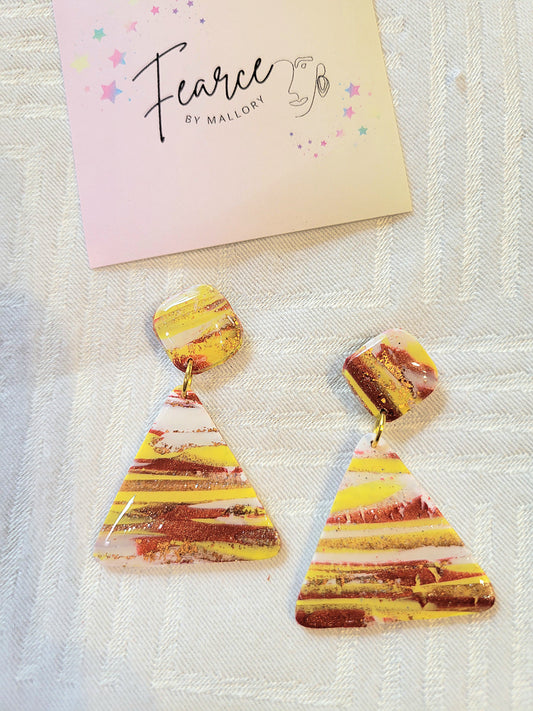 Candy Corn Triangles