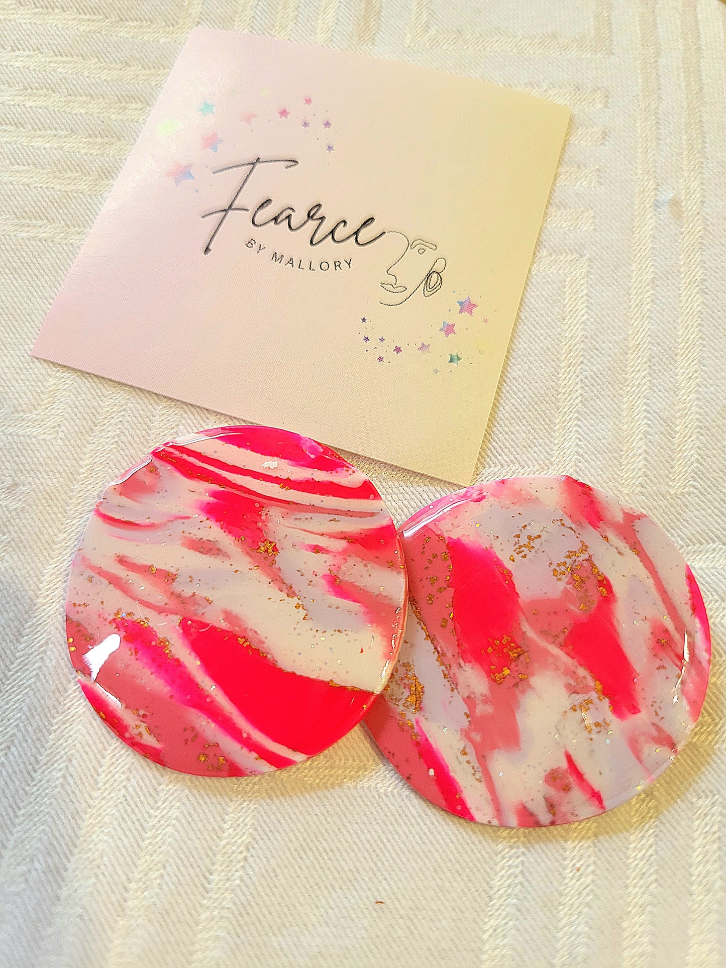 Pink Sparkle Rounds