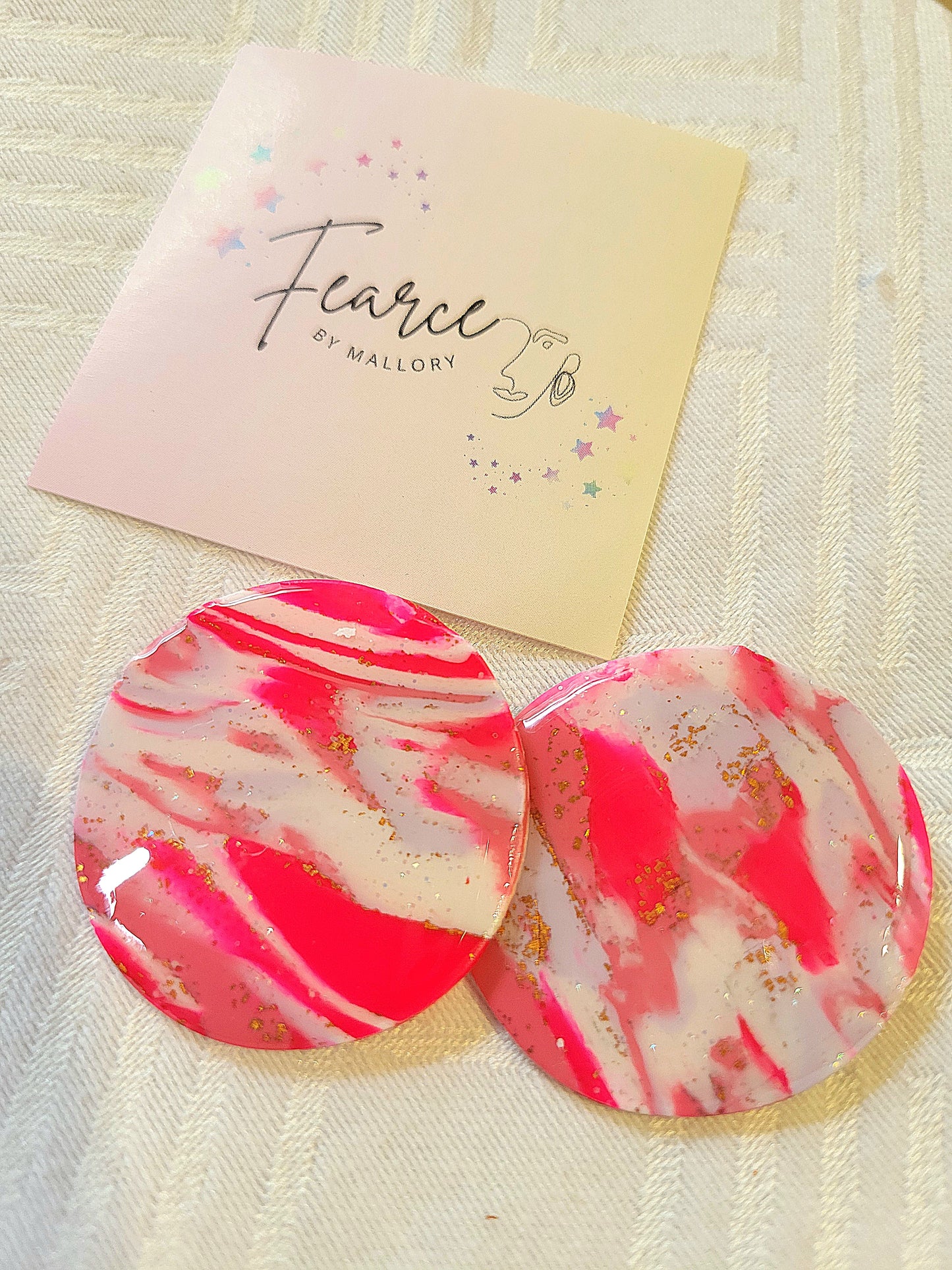 Pink Sparkle Rounds