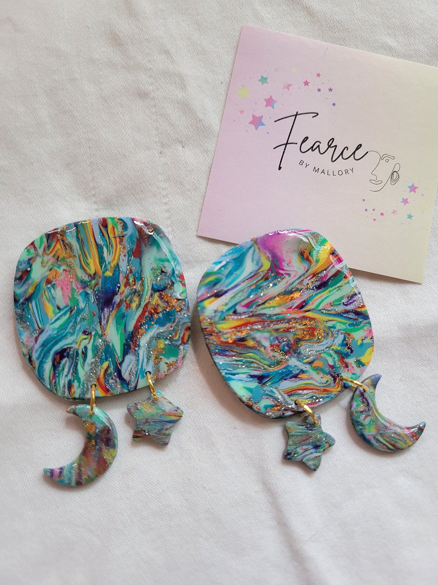 Mystical Rainbow Earrings