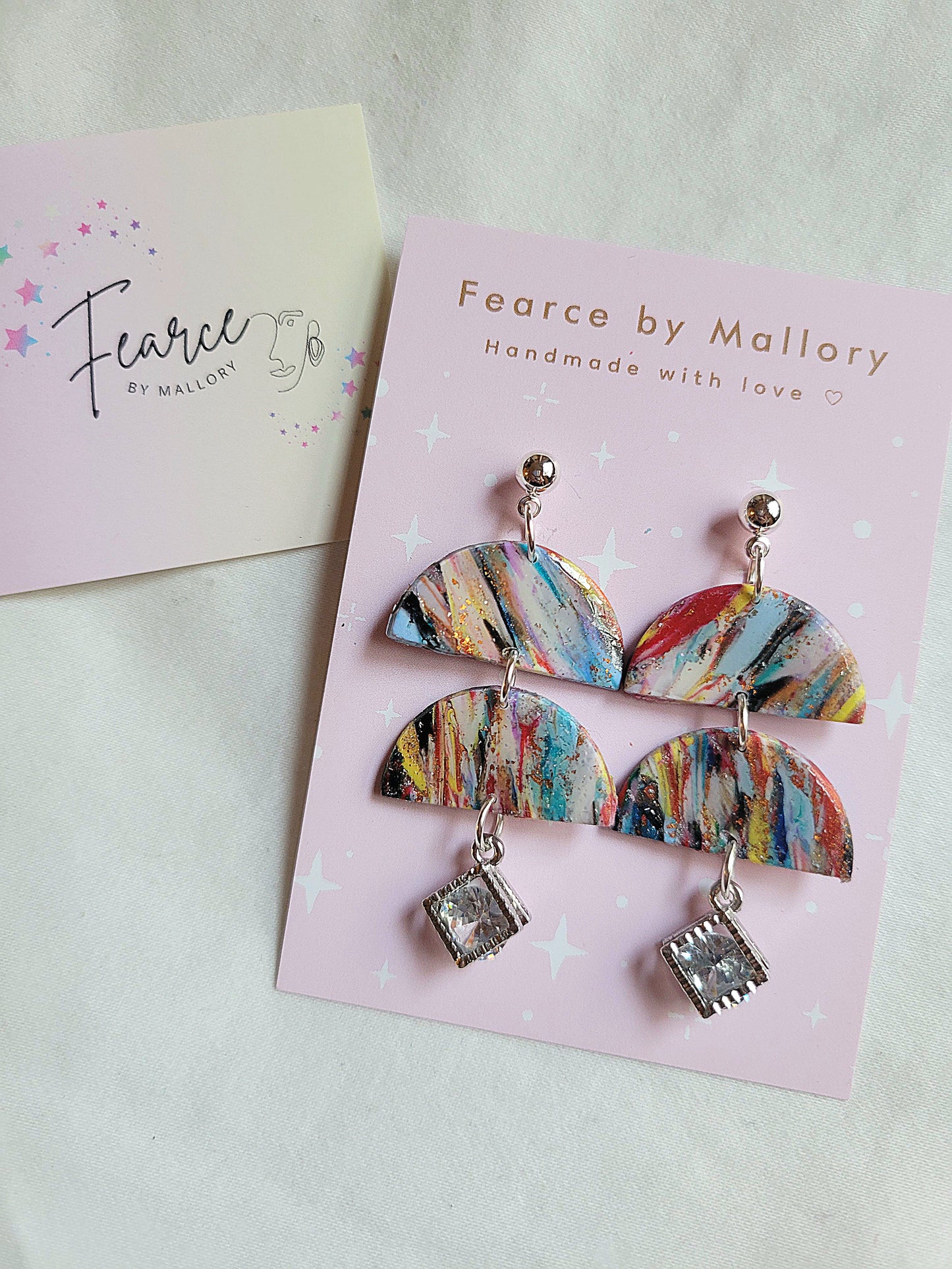City Sunset Crystal Earrings