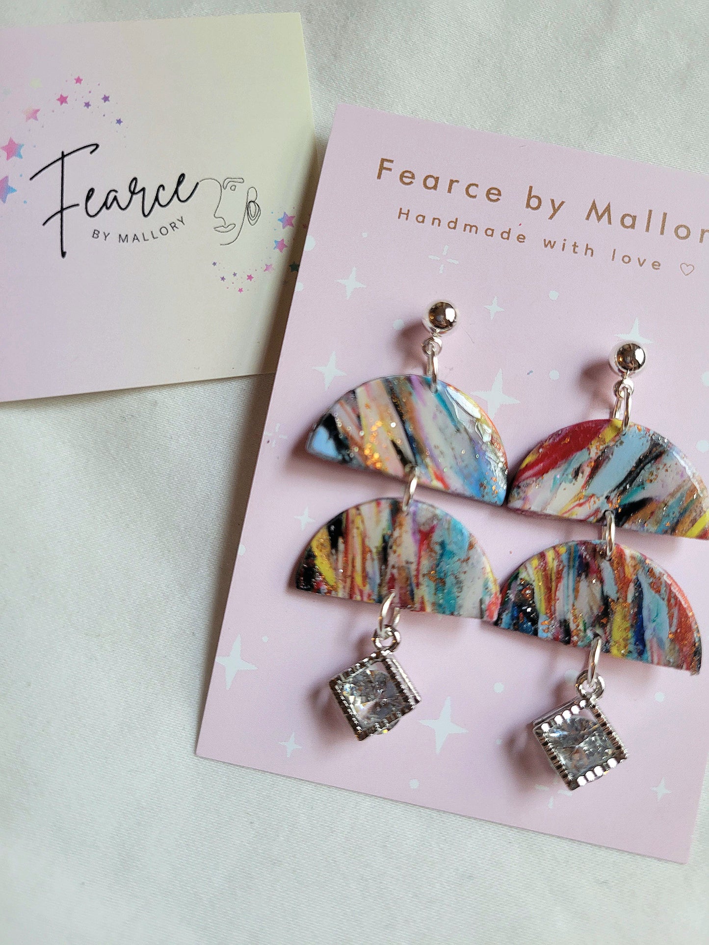 City Sunset Crystal Earrings