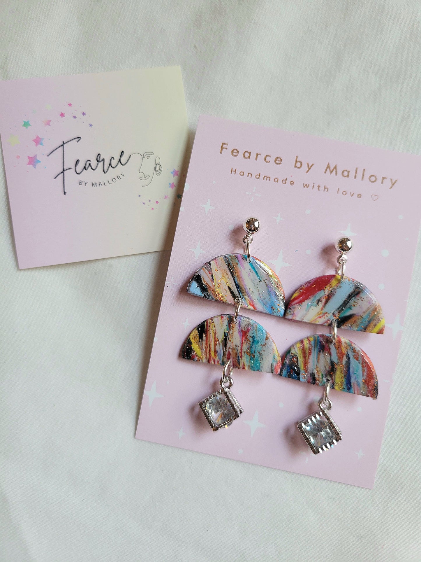 City Sunset Crystal Earrings