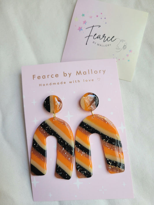 Glow-in-the-dark Glam Earrings