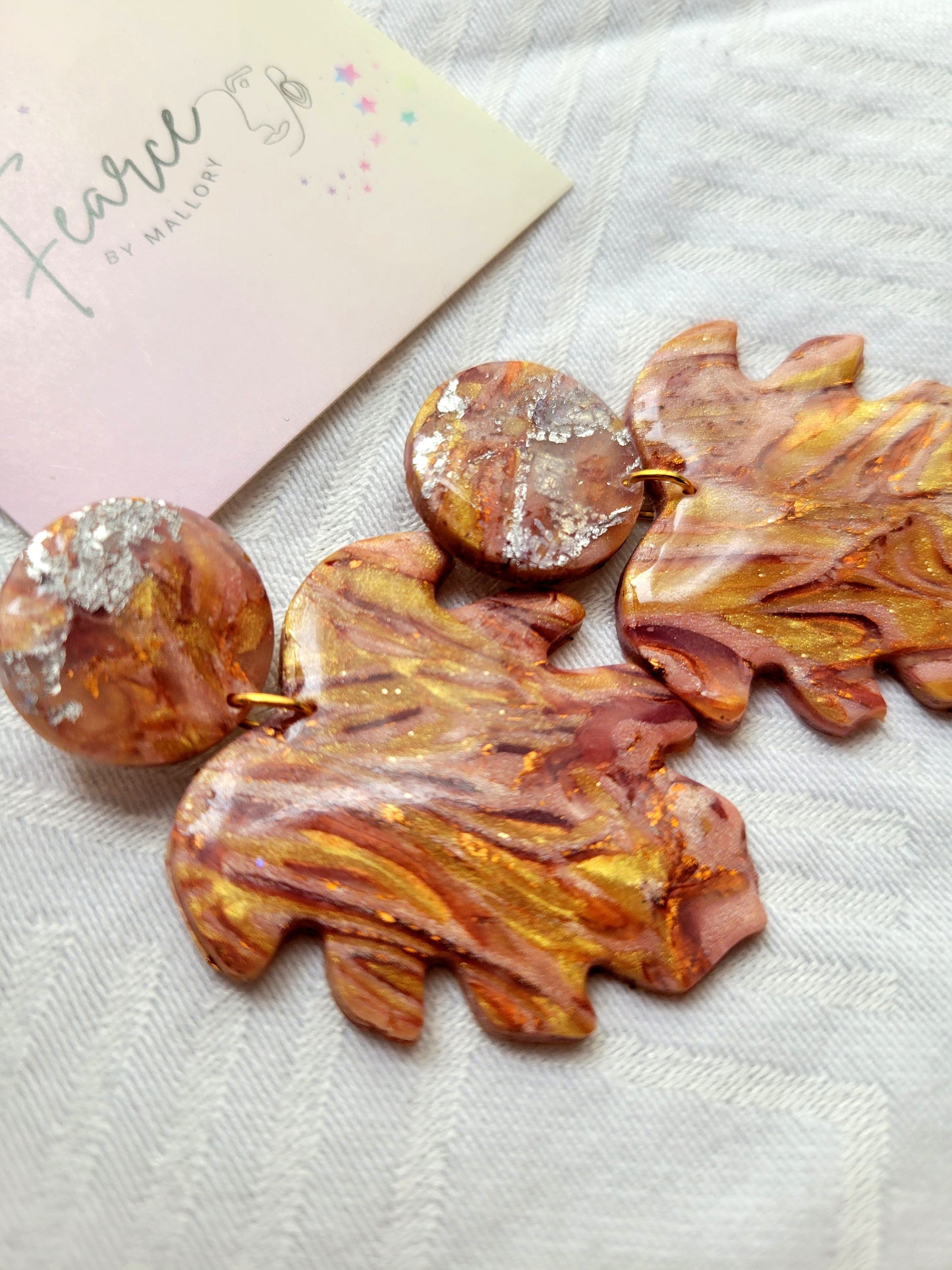 Gold Leaf Earrings