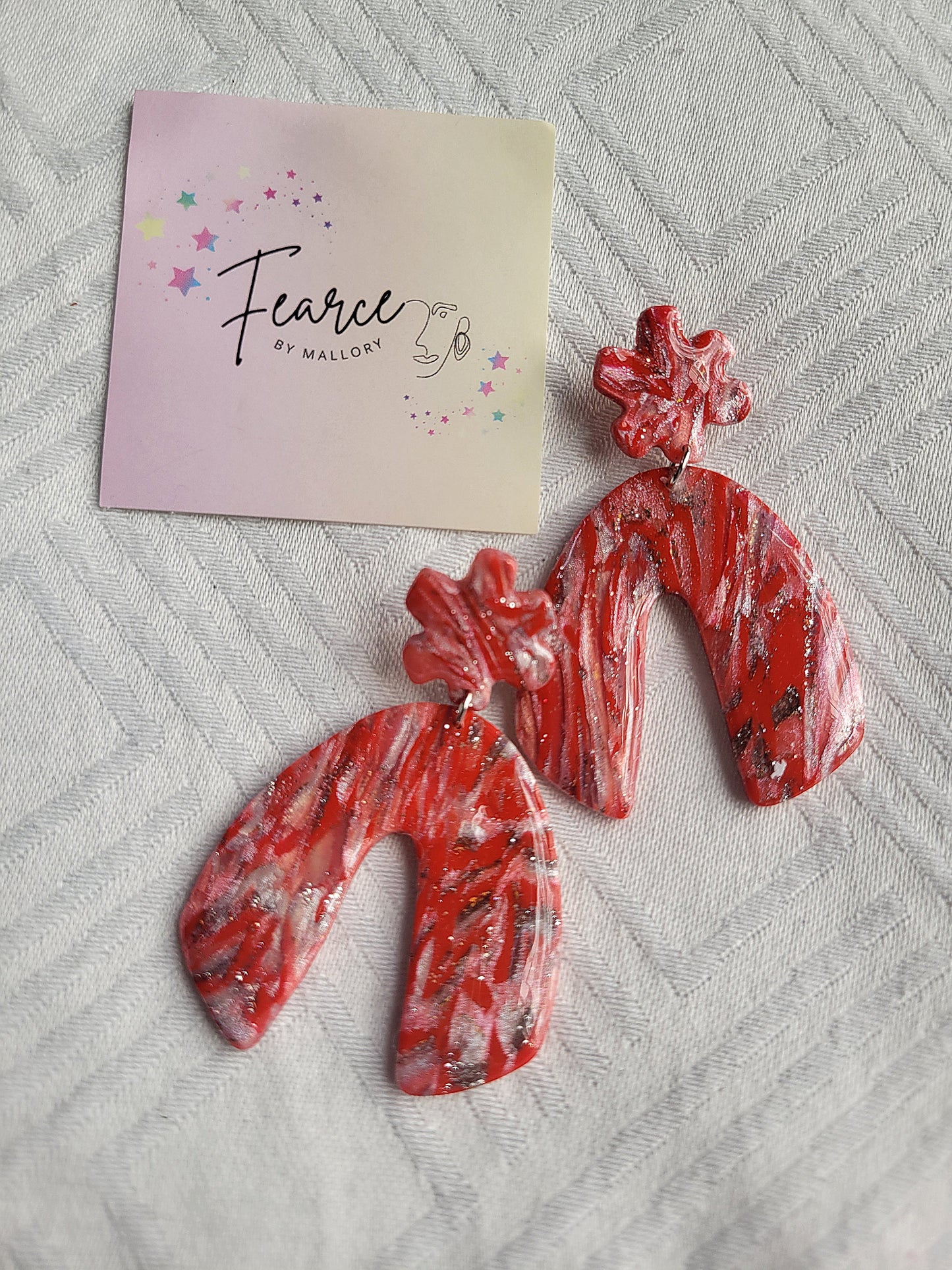 Red Lady Earrings