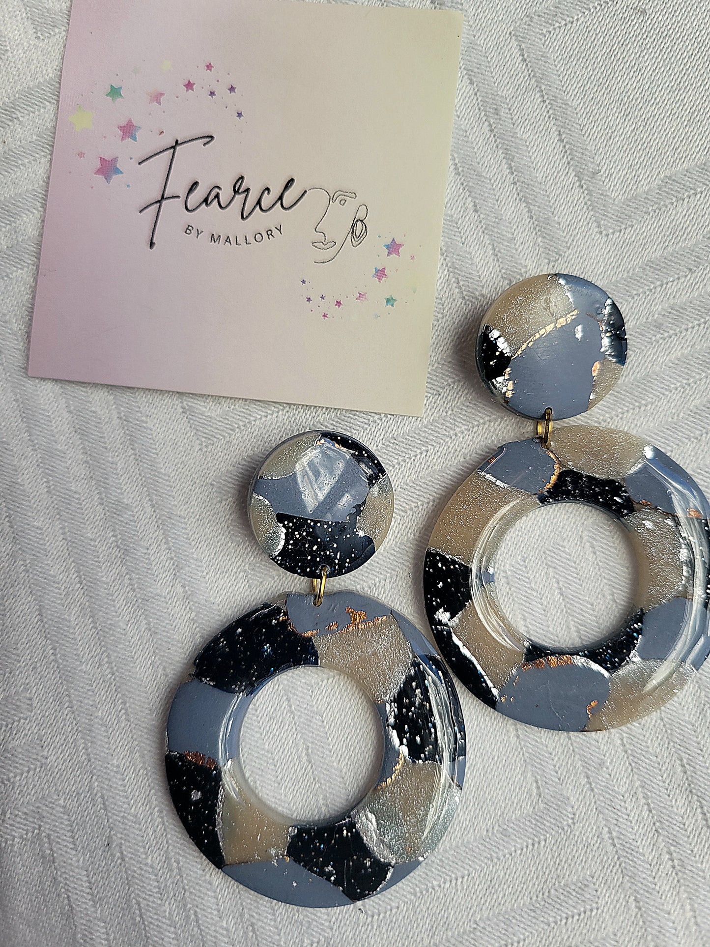 Sparkle Blue Earrings