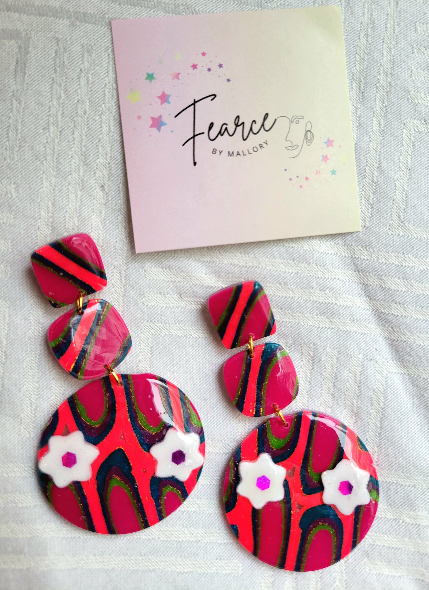 Playful Flower Earrings