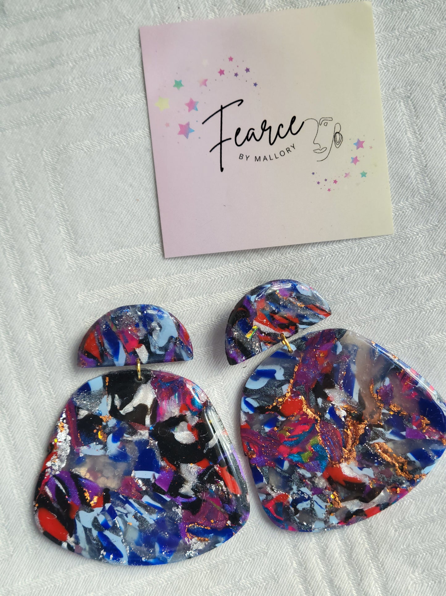 Bold Multicolor Earrings