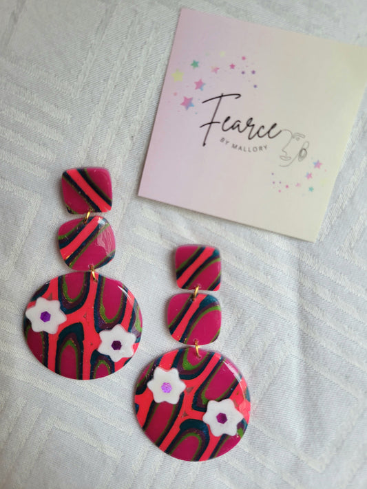Playful Flower Earrings