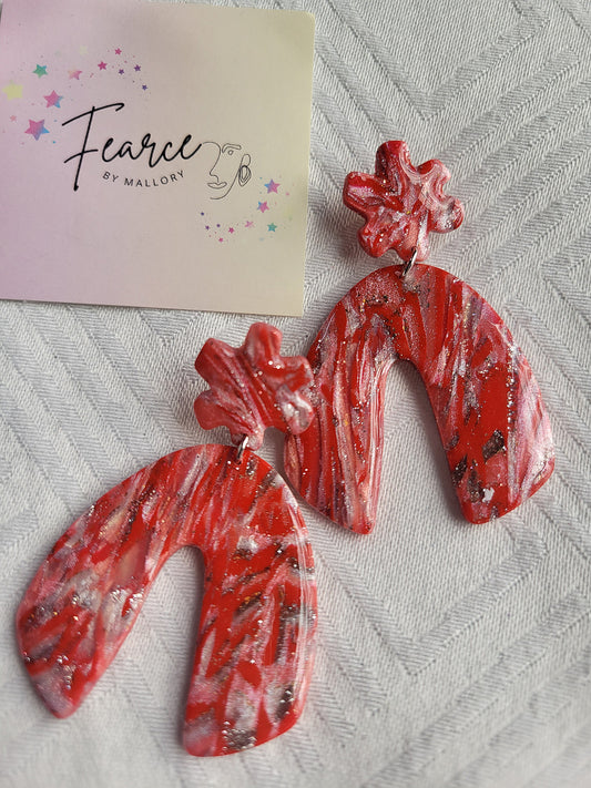 Red Lady Earrings