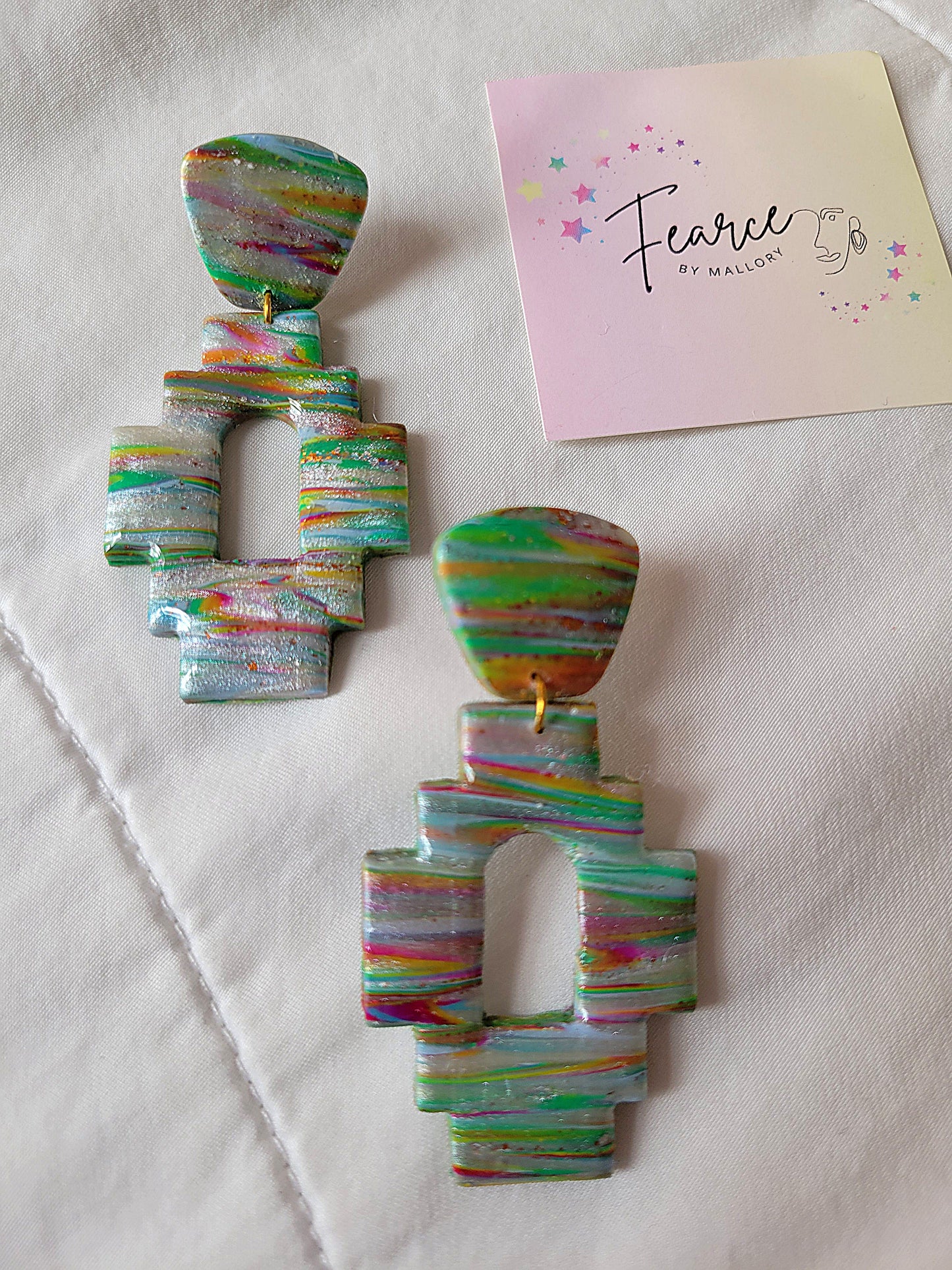 Rainbow Road Earrings