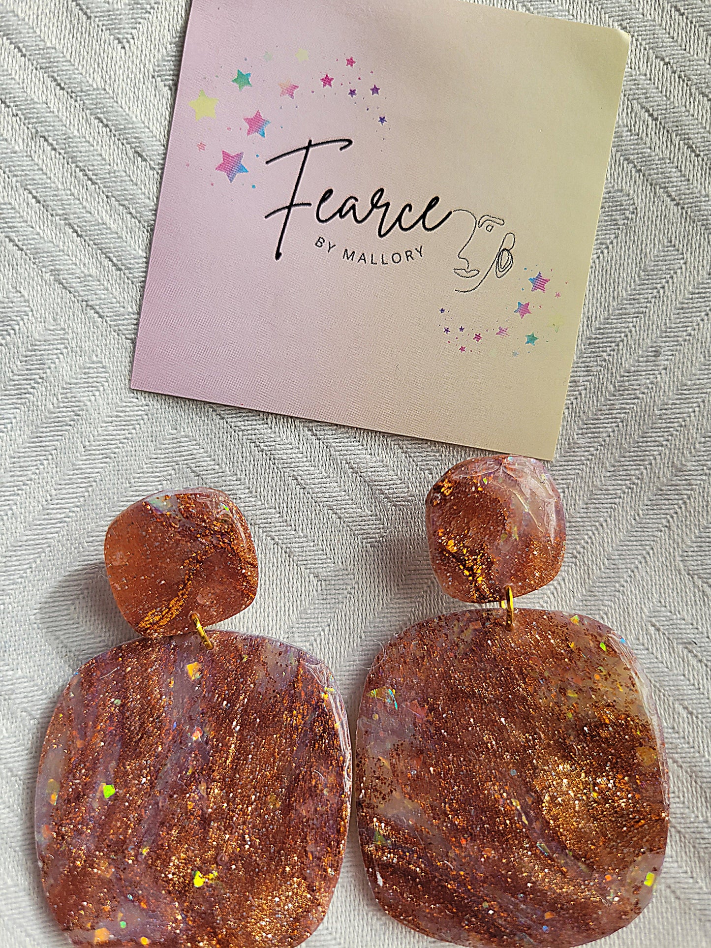 Golden Brown Sugar Earrings