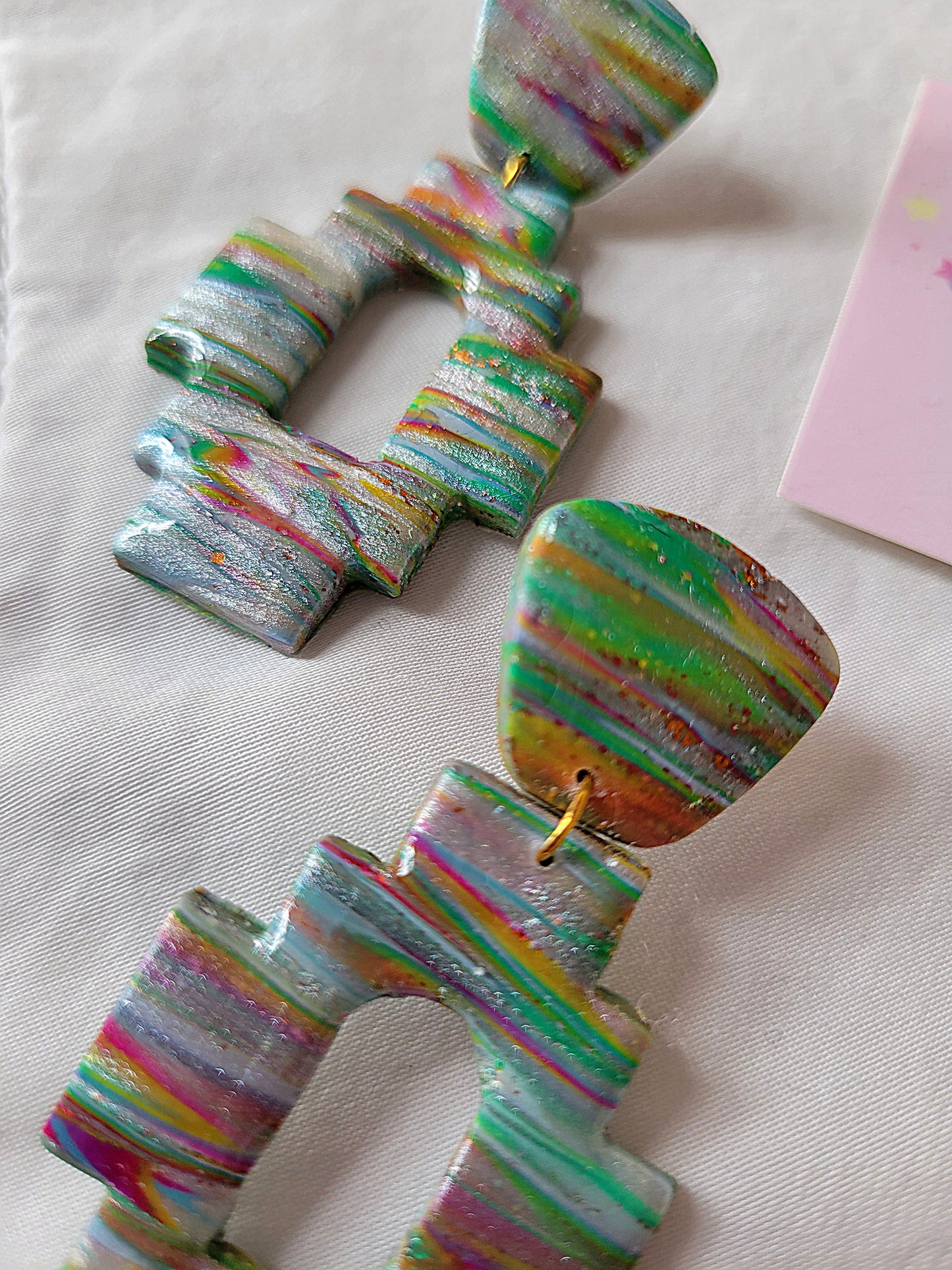 Rainbow Road Earrings