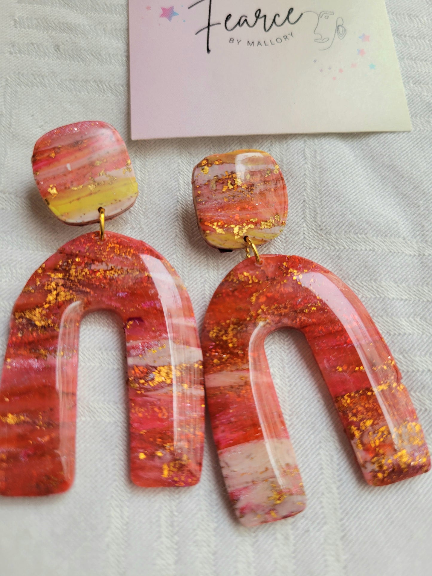 Sunset Glam Earrings