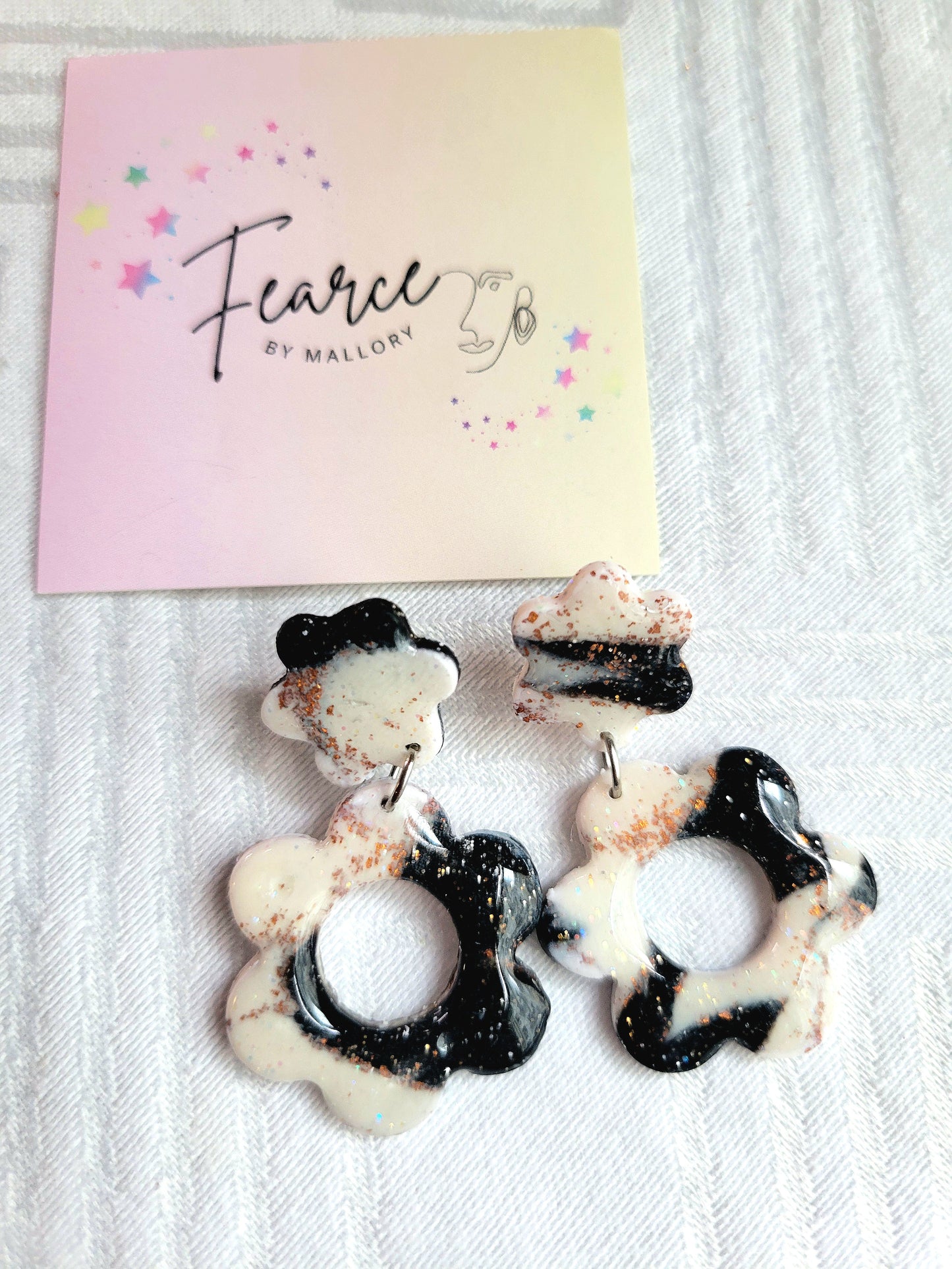 Night Flower Earrings
