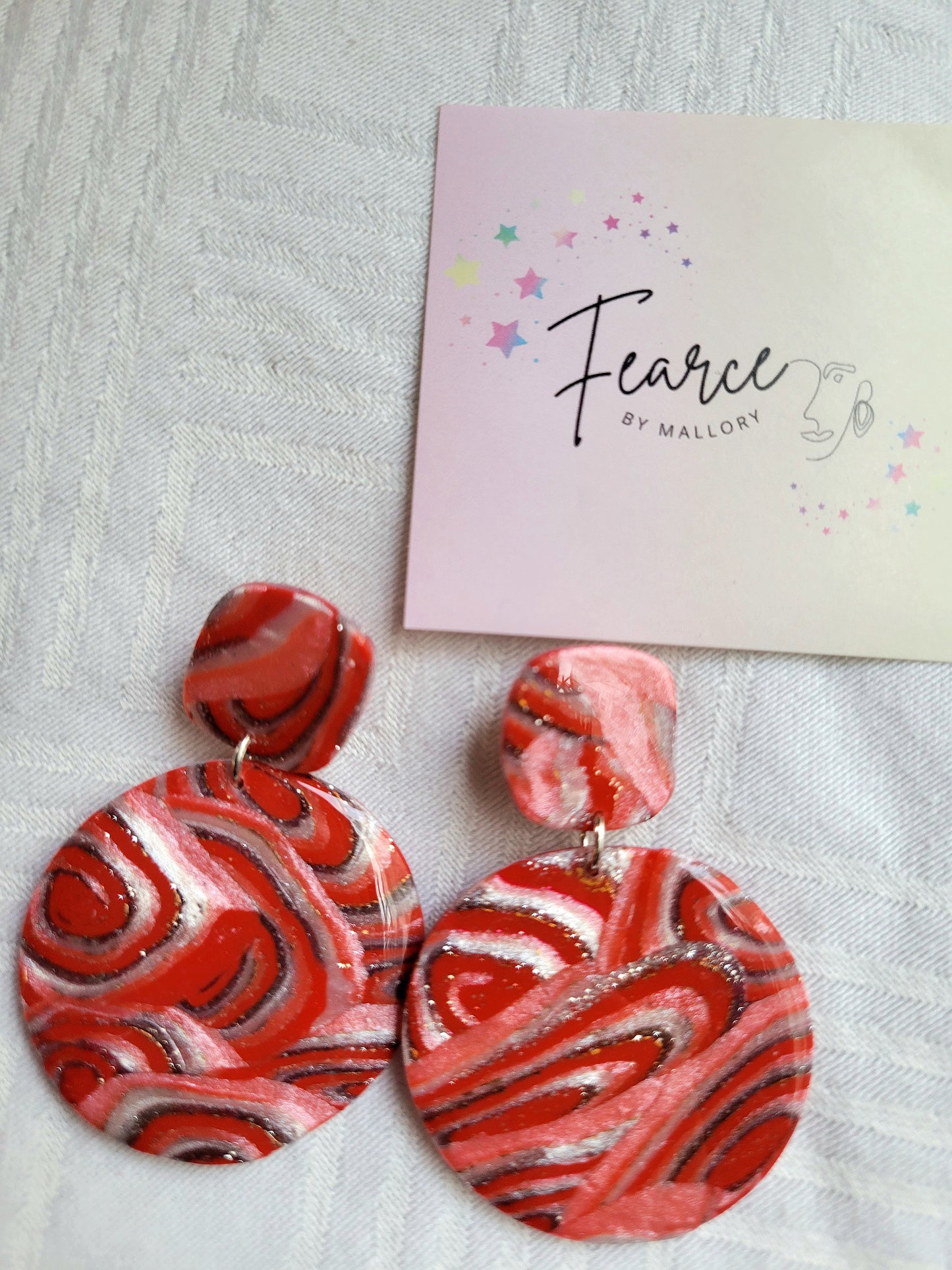 Red Love Earrings