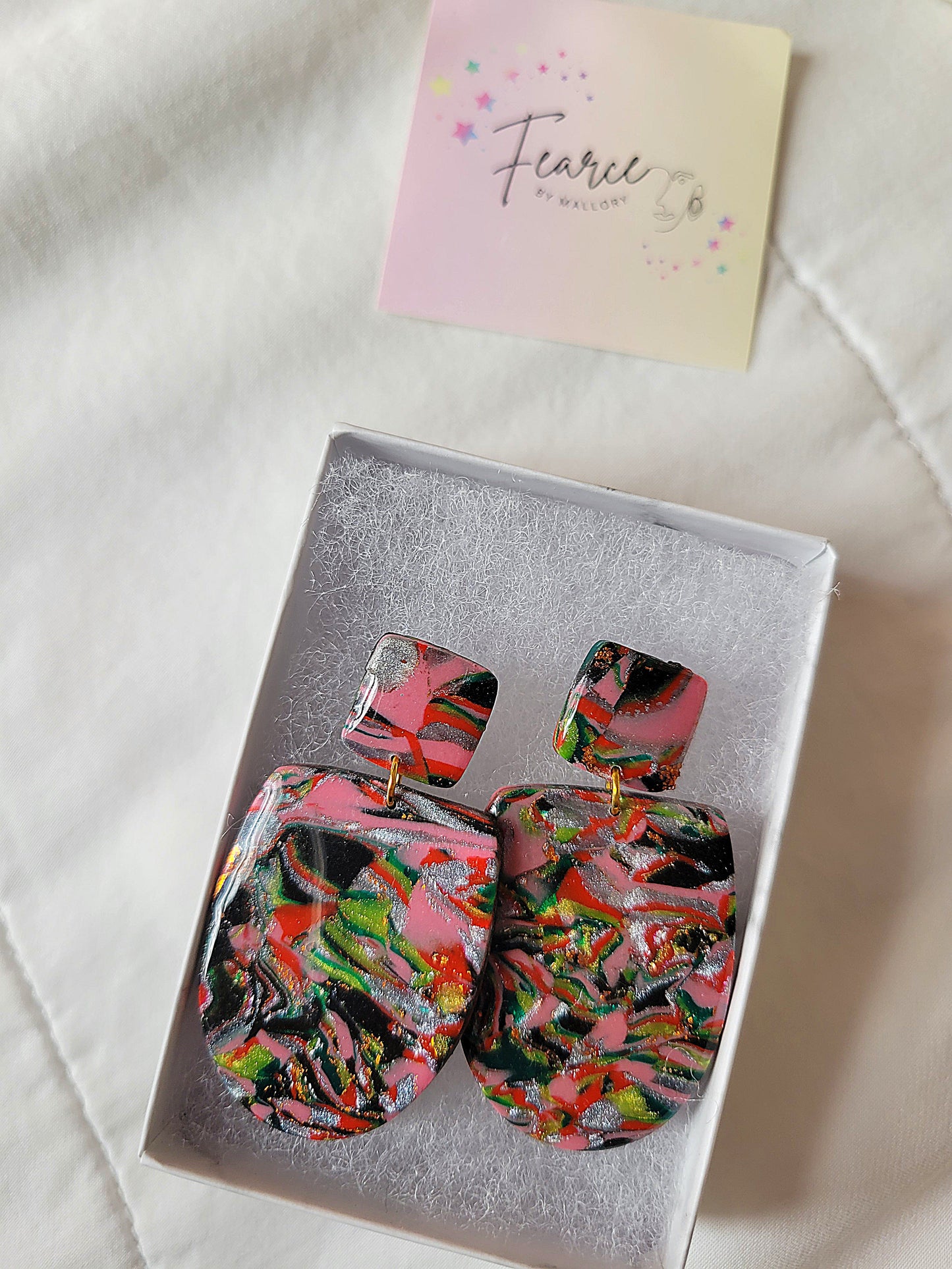 Multicolor Glam II Earrings