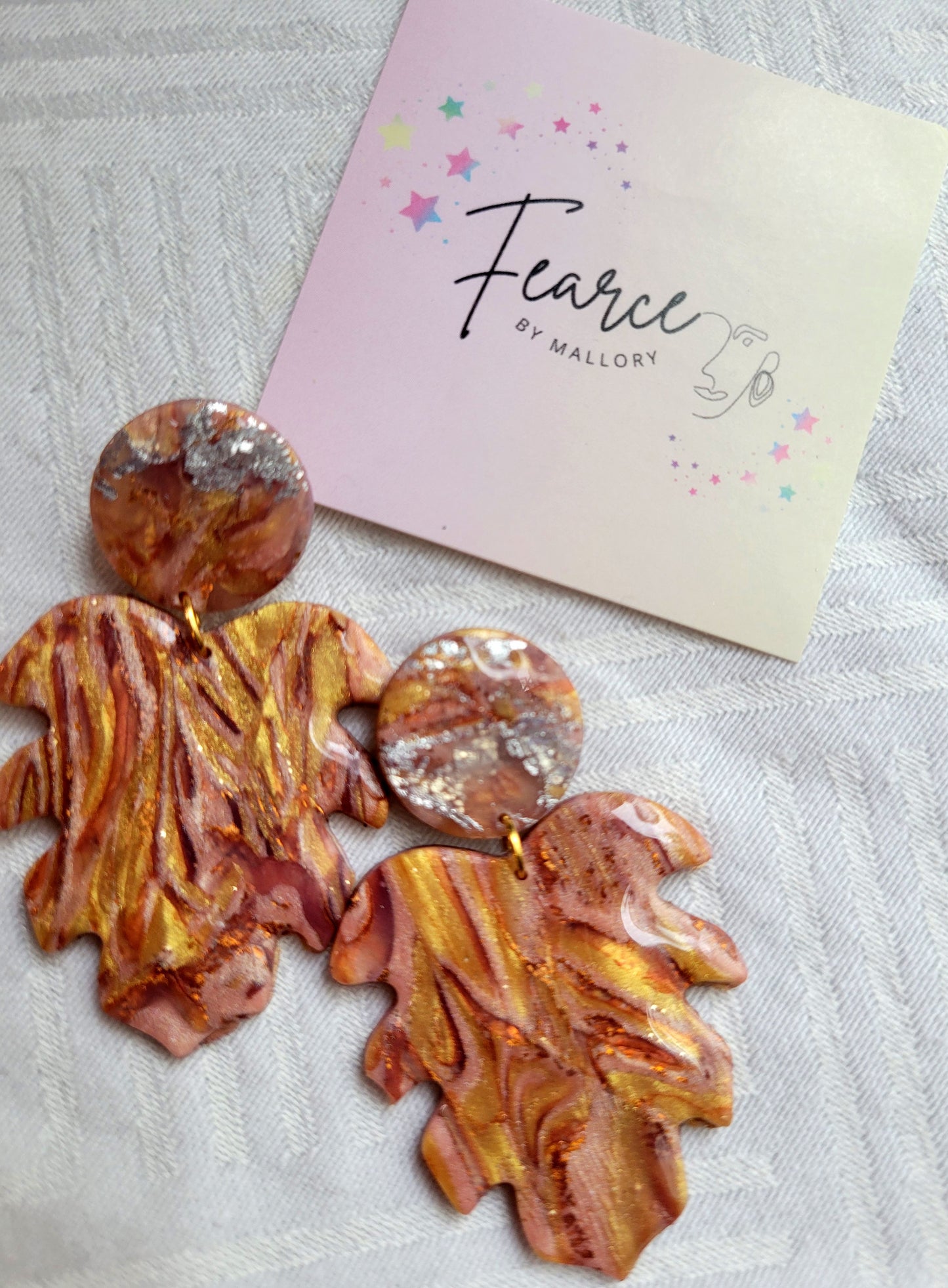 Gold Leaf Earrings