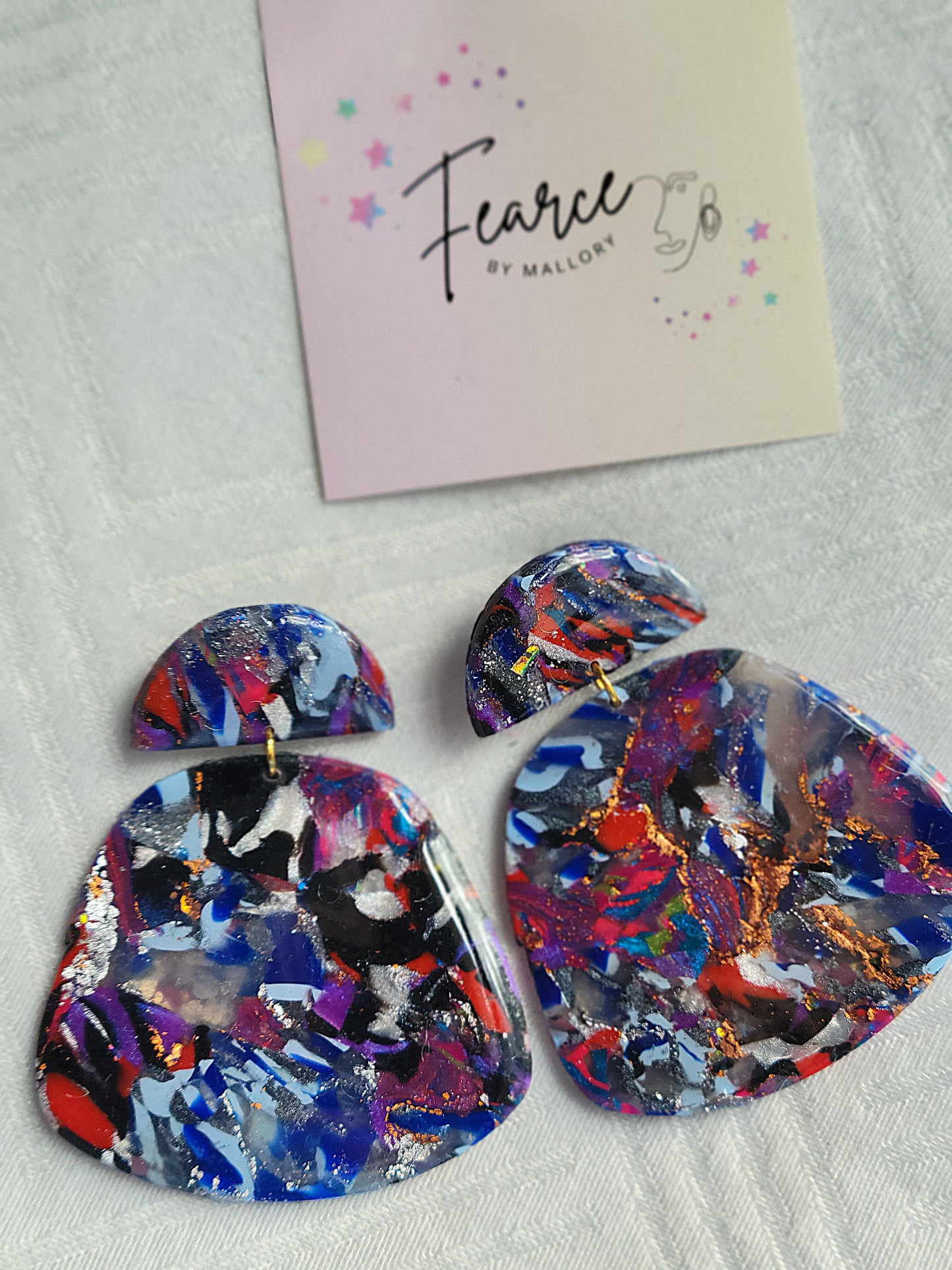 Bold Multicolor Earrings