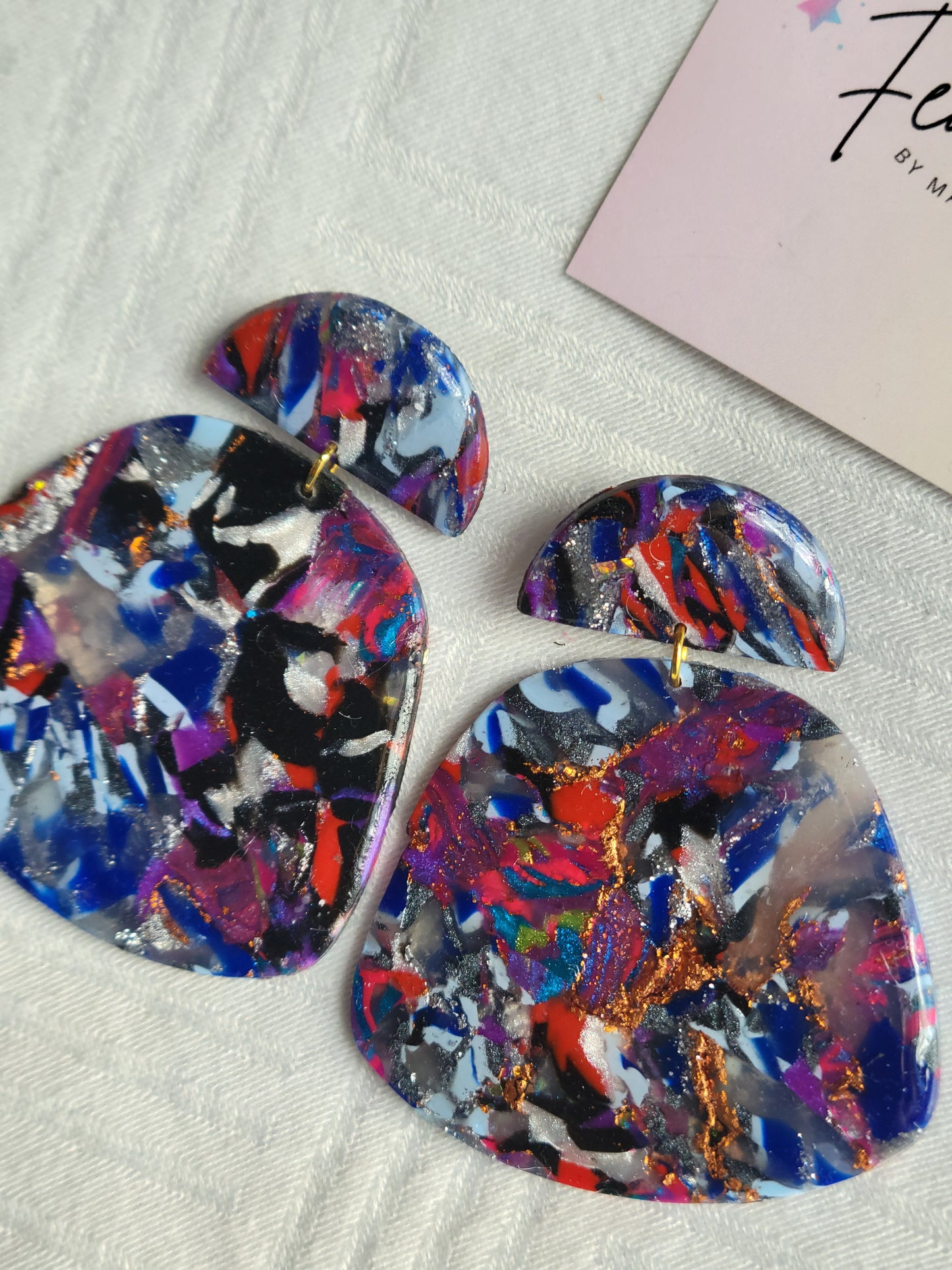 Bold Multicolor Earrings