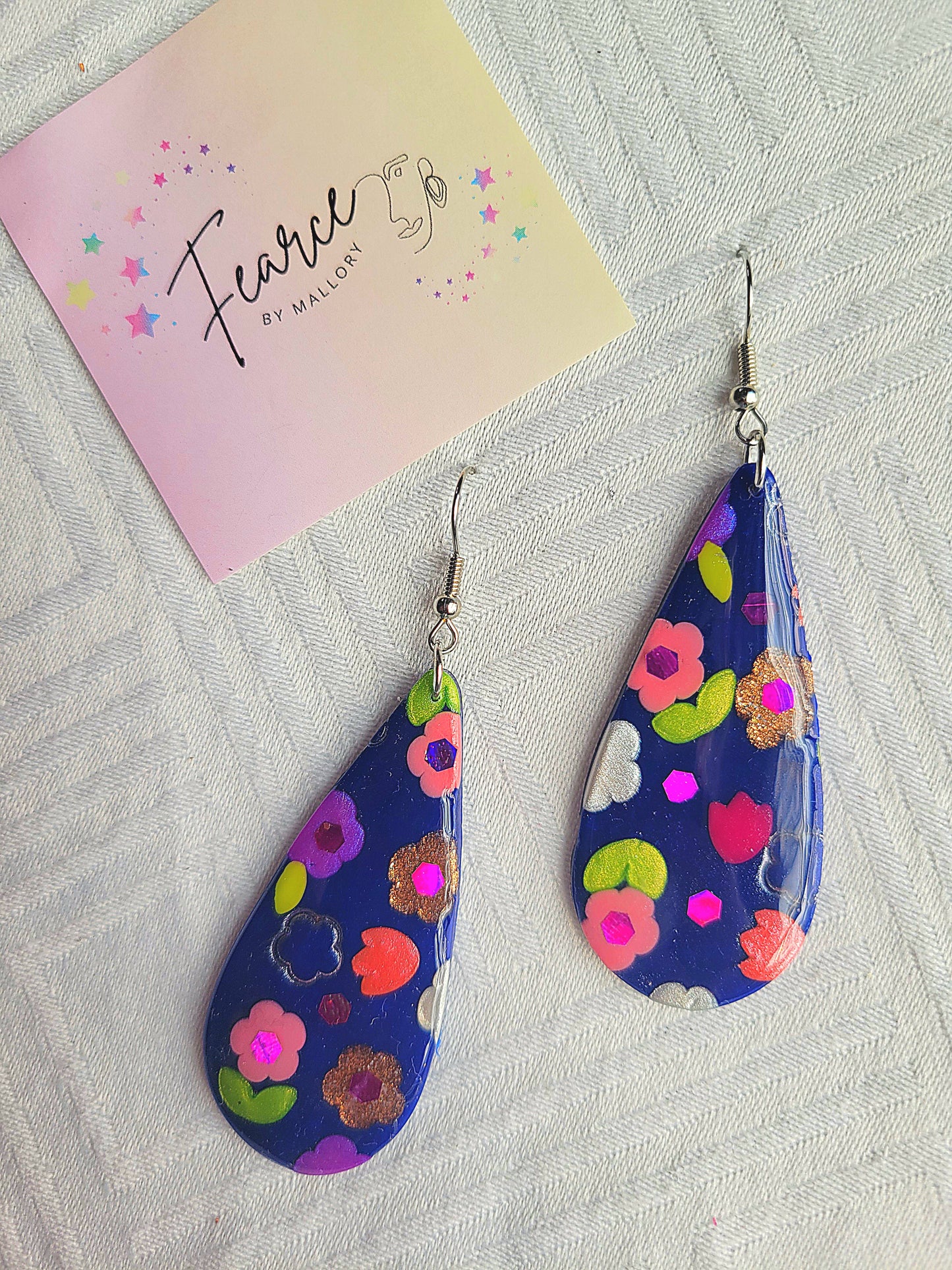 Garden Teardrop Earrings